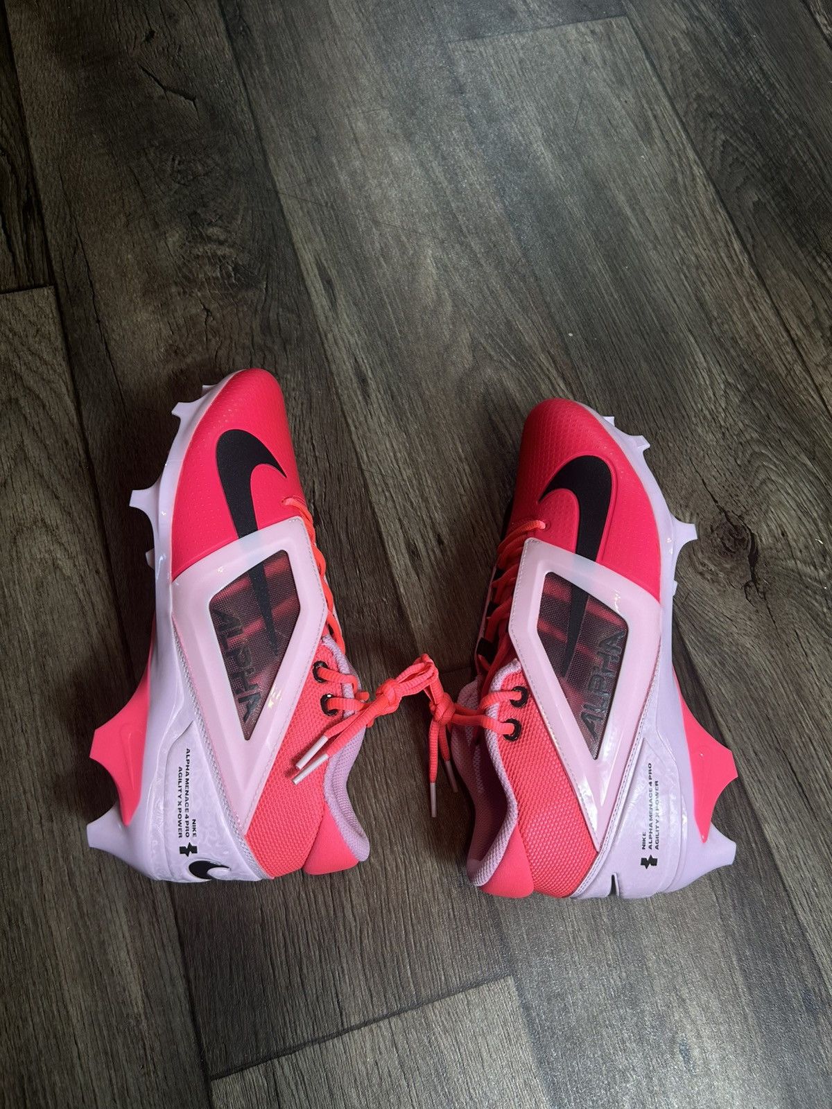 Nike Nike Alpha Menace 4 Pro NRG Pink HJ4568-600 Men Size 9 Size US 9 / EU 42 - 4 Thumbnail