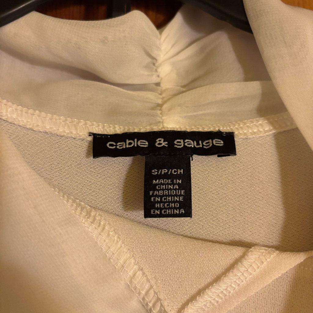 Other Cable and Guage Womens Blouse Size S / US 4 / IT 40 - 2 Thumbnail