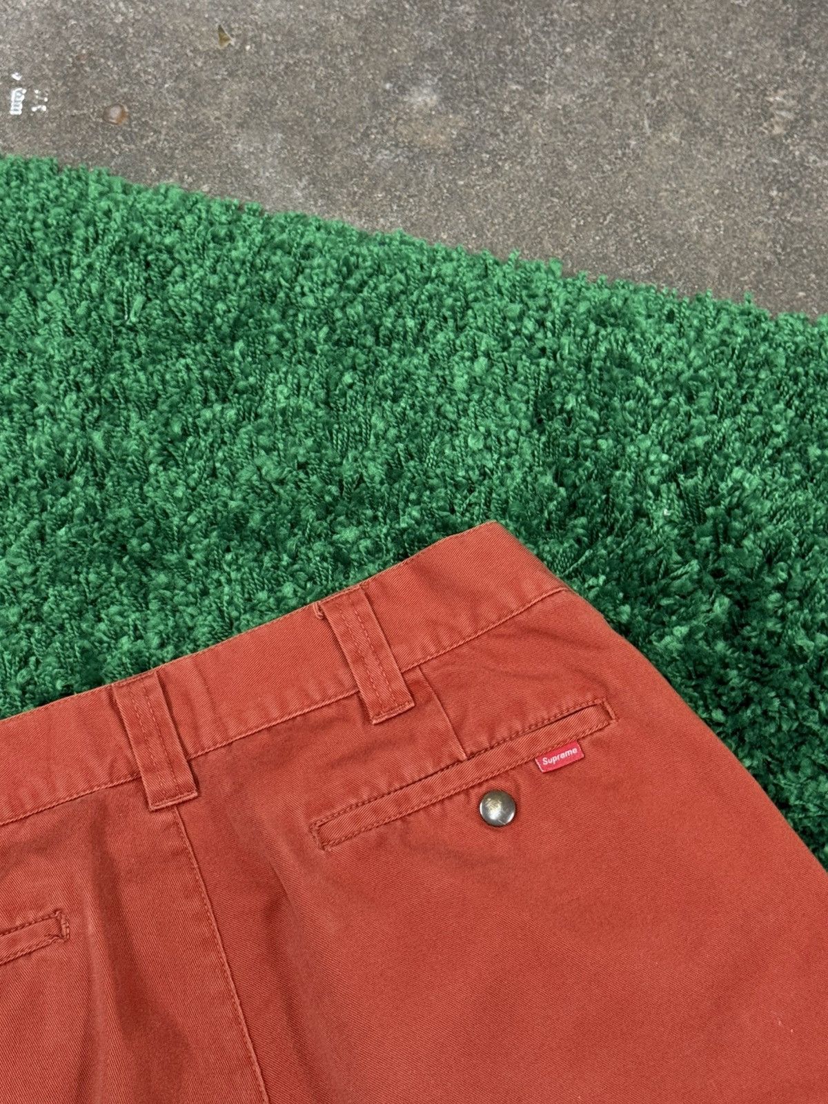 Supreme Supreme Work Pants Clay SS21 Sz. 30 Dark Red Orange Size US 30 / EU 46 - 8 Thumbnail