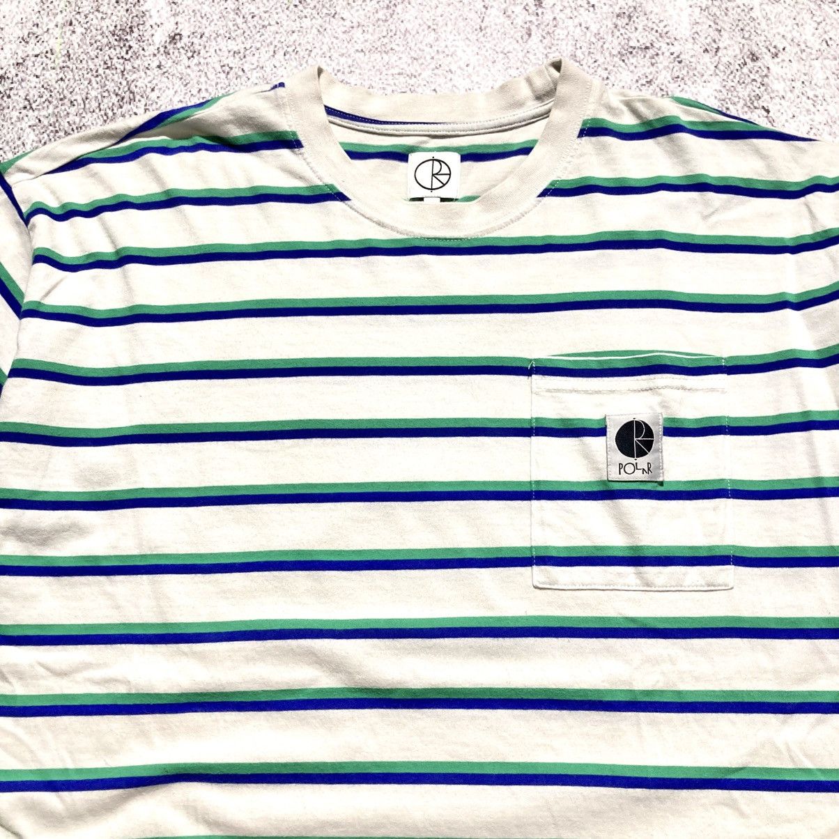 Polar Skate Co. Polar Skate Co. Pocket Logo Striped T-shirt Size US L / EU 52-54 / 3 - 3 Thumbnail