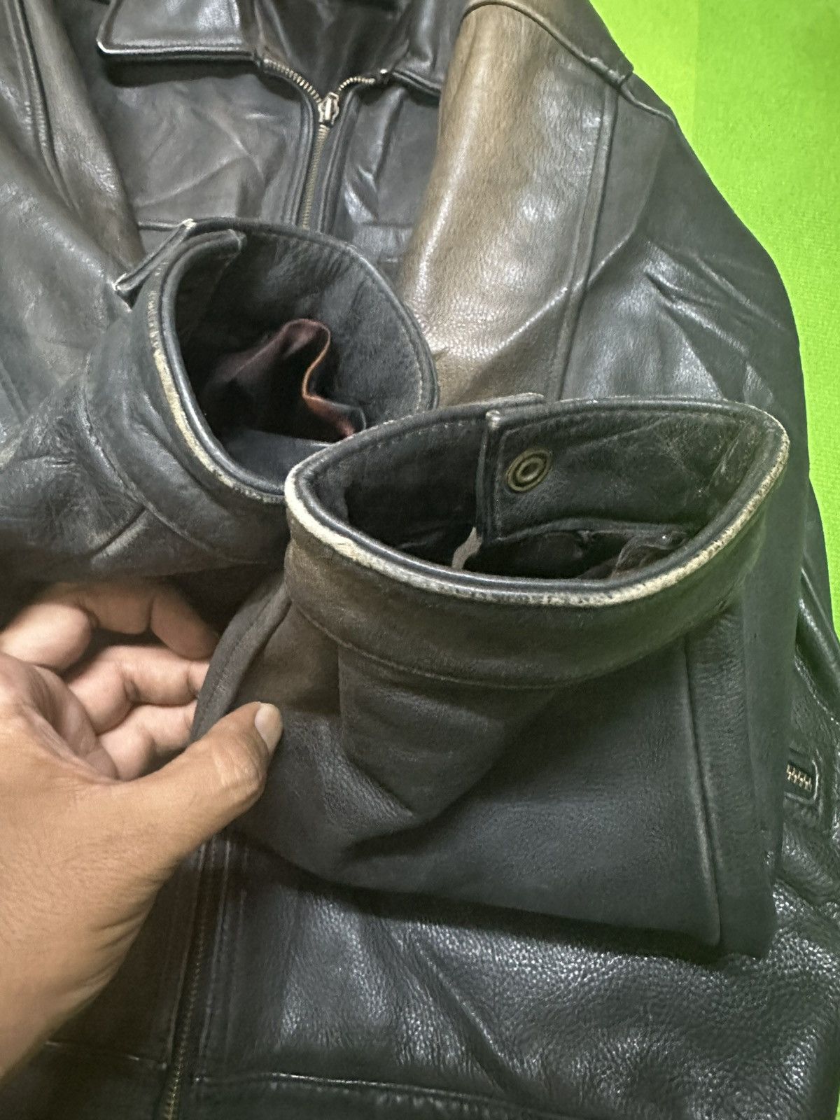 Banana Republic Vtg 80s Banana Republic leather jacket Size US M / EU 48-50 / 2 - 7 Thumbnail