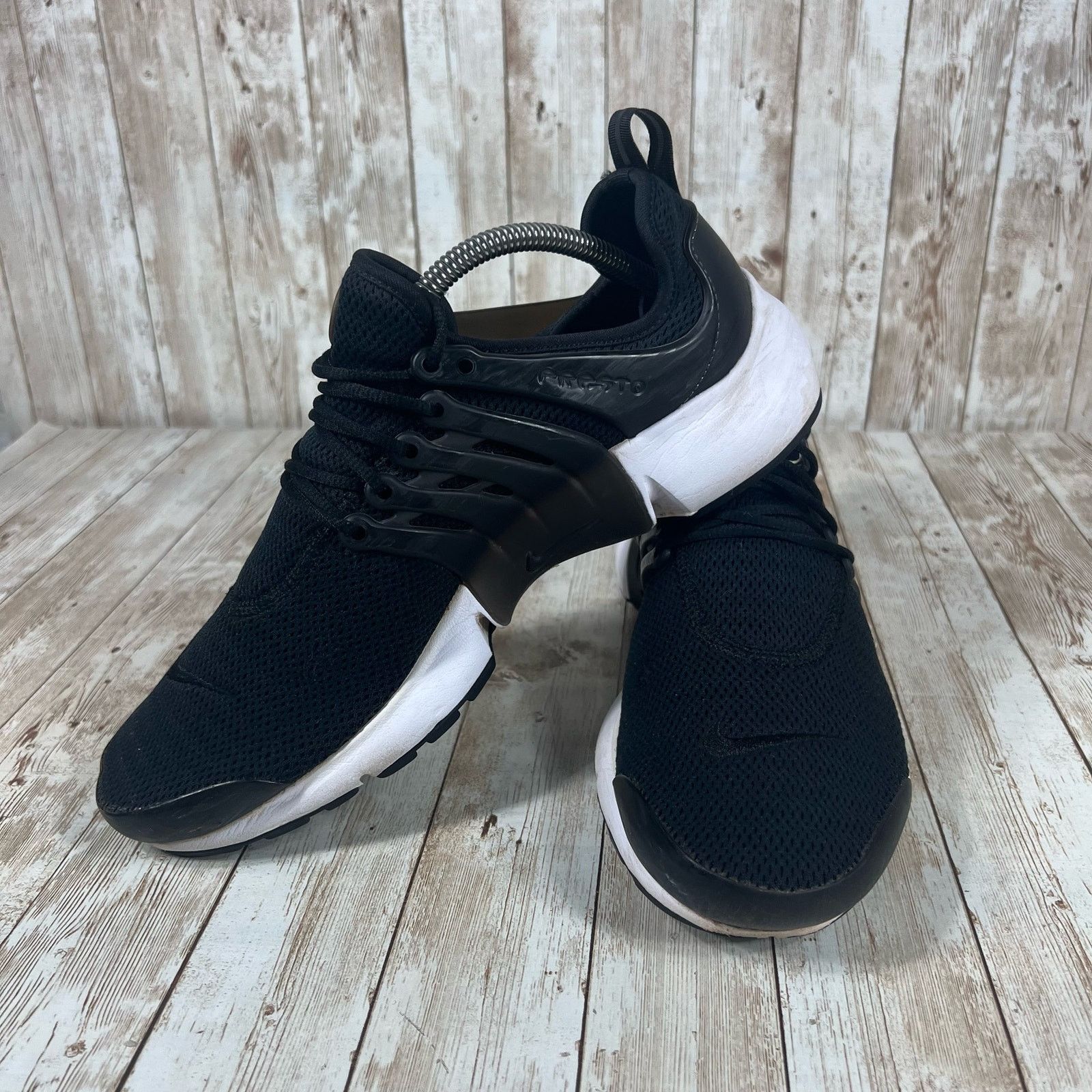 Nike Nike presto black white Womens 11 878068 001 Size US 11 / IT 41 - 5 Thumbnail