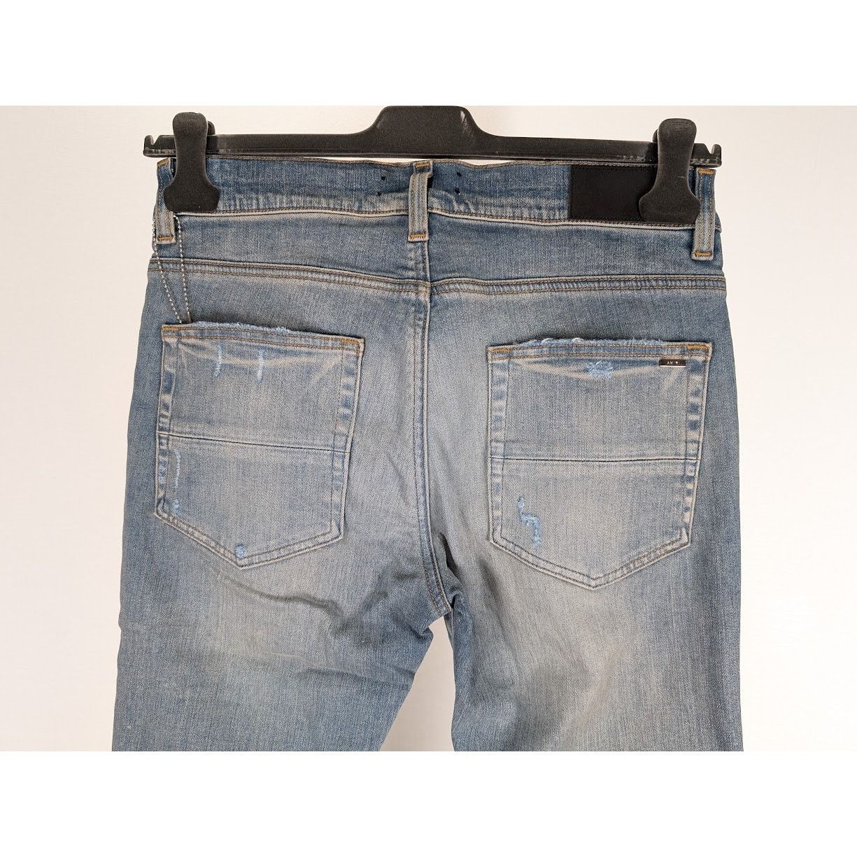 Amiri o1rshd1 Ultra Suede MX1 Jeans in Clay Indigo 31 Size US 31 - 19 Thumbnail