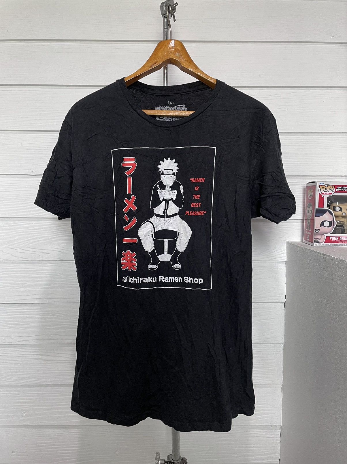 Anime NARUTO ICHIRAKU RAMEN SHOP RAMEN IS THE BEST PLEASURE Size US L / EU 52-54 / 3 - 1 Thumbnail