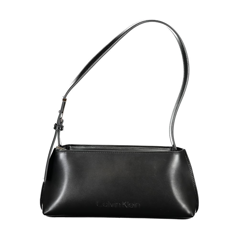 Calvin Klein Black Polyester Women's Handbag Size ONE SIZE - 1 Thumbnail