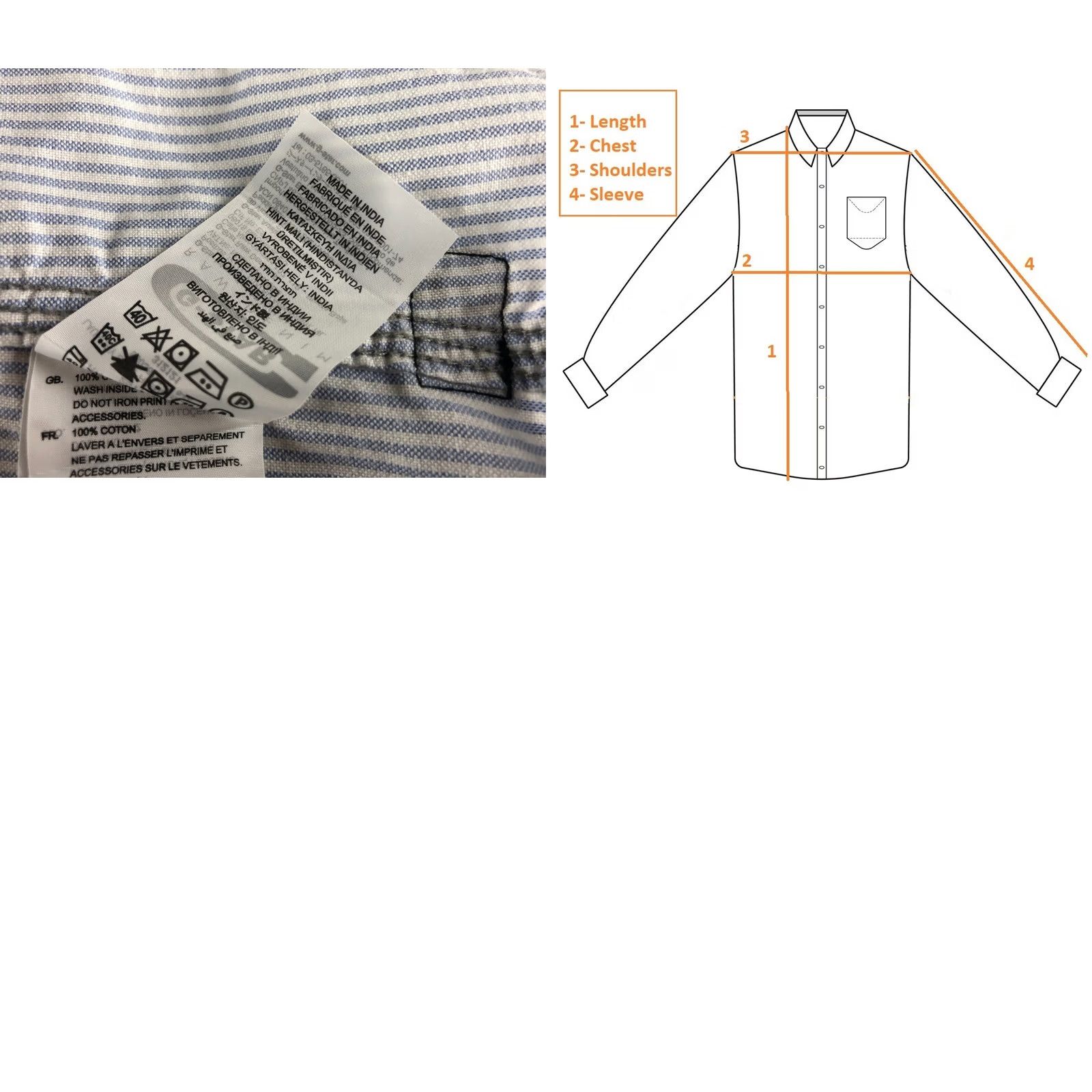 G-Star G-Star Shirt Women's M Striped White Gray Size M / US 6-8 / IT 42-44 - 9 Thumbnail