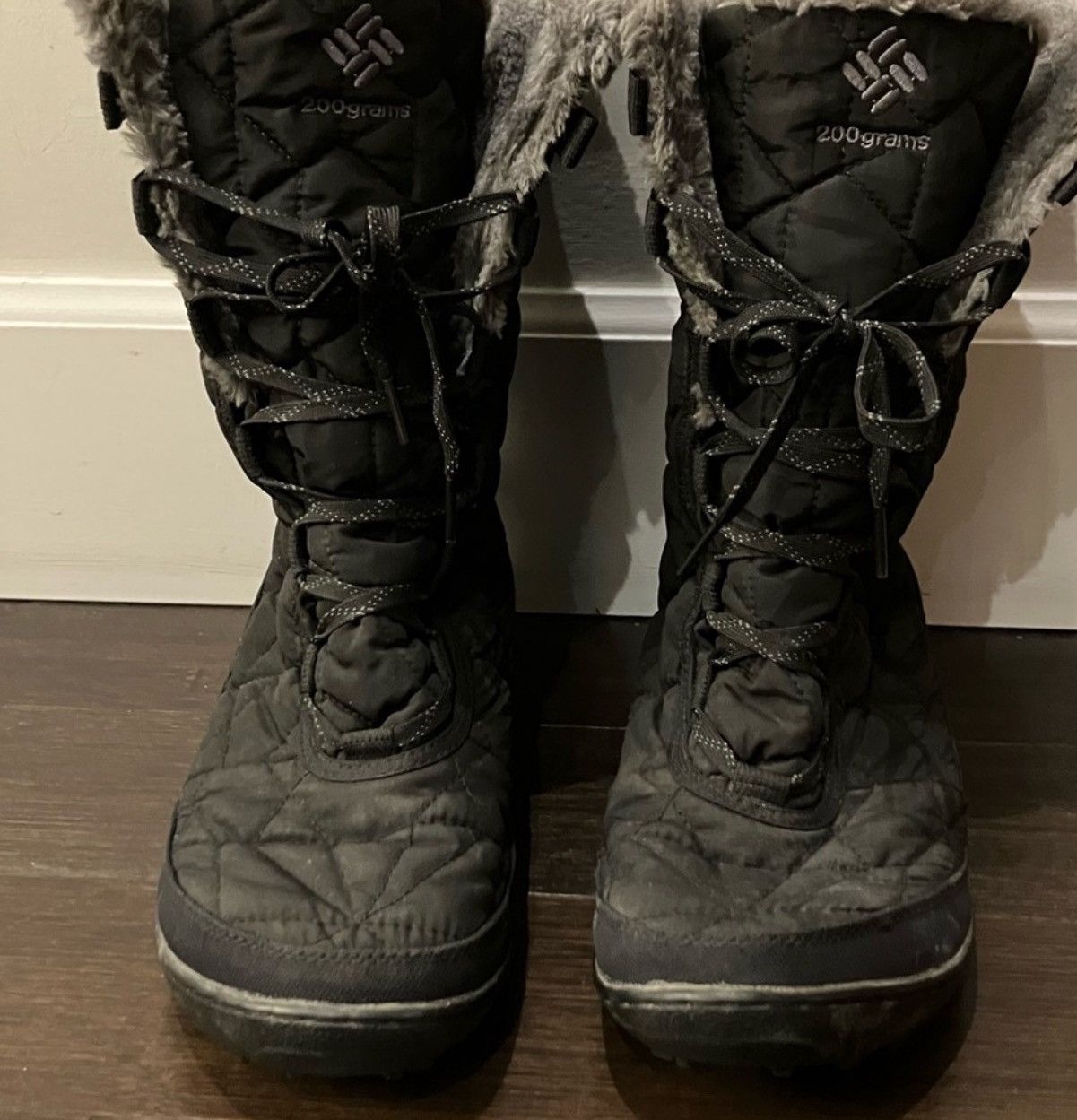 Columbia Columbia black winter boots. 200gram. Waterproof. EUC! Size US 9 / IT 39 - 8 Thumbnail