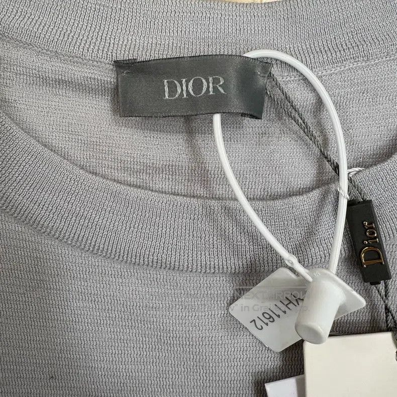 Dior Dior Logo sleeve cashmere knitted long sleeves Size US M / EU 48-50 / 2 - 3 Thumbnail