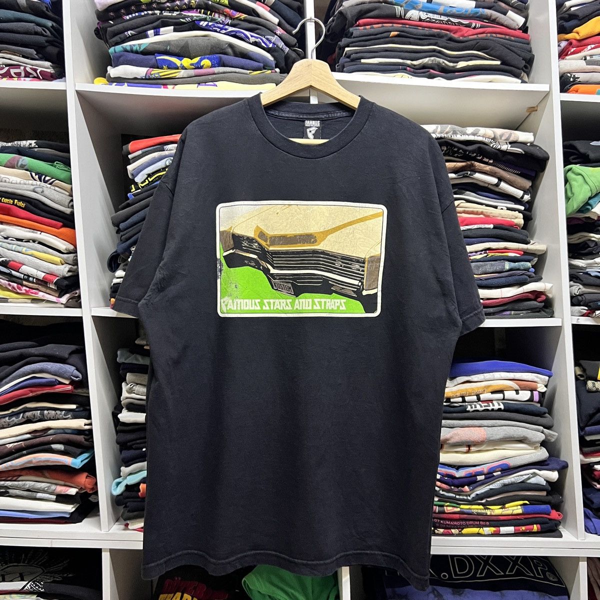 Famous Stars And Straps × Vintage VTG FAMOUS STAR & STRAPS TEE Size US XL / EU 56 / 4 - 2 Thumbnail