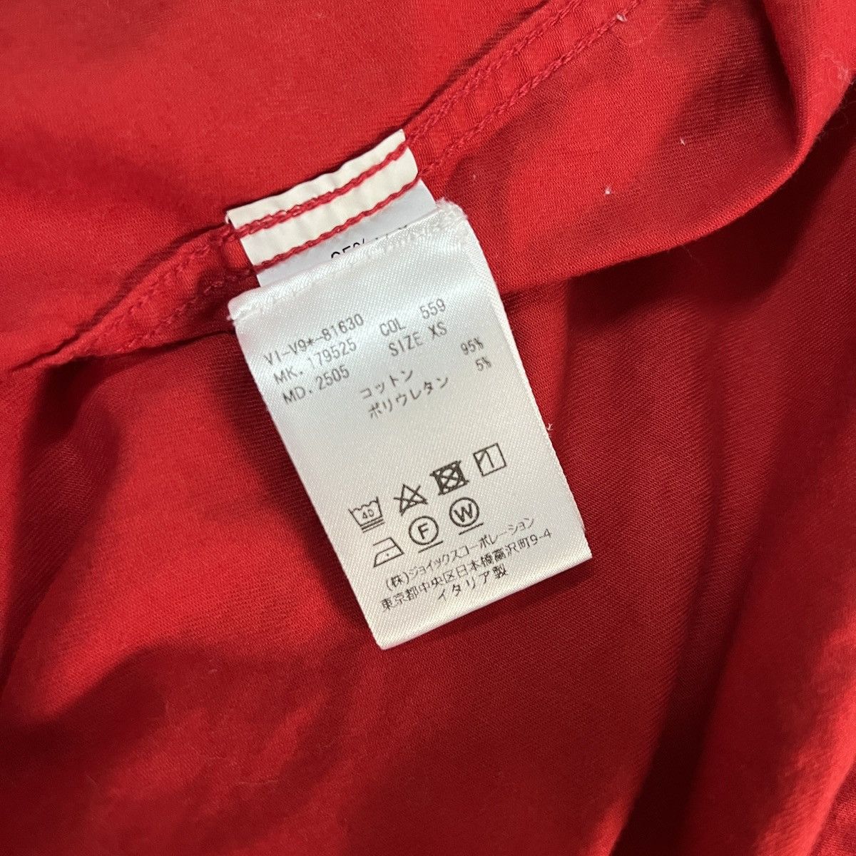 Vivienne Westwood Vivienne Westwood Anglomania Red Snap Logo Size US S / EU 44-46 / 1 - 7 Thumbnail