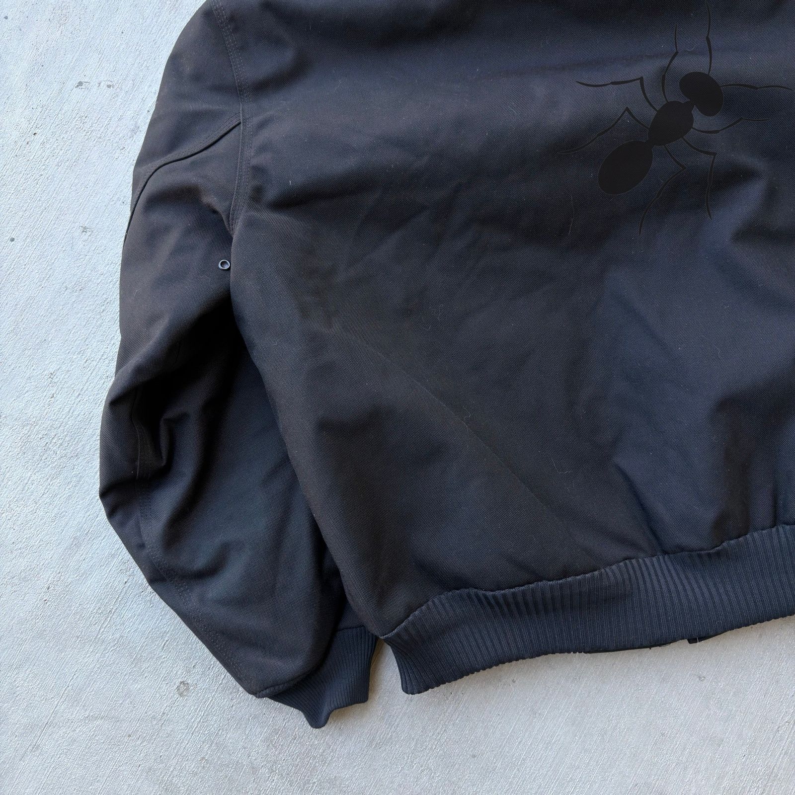 Carhartt × Vintage Carhartt J133 black hooded work wear jacket Size US L / EU 52-54 / 3 - 7 Thumbnail
