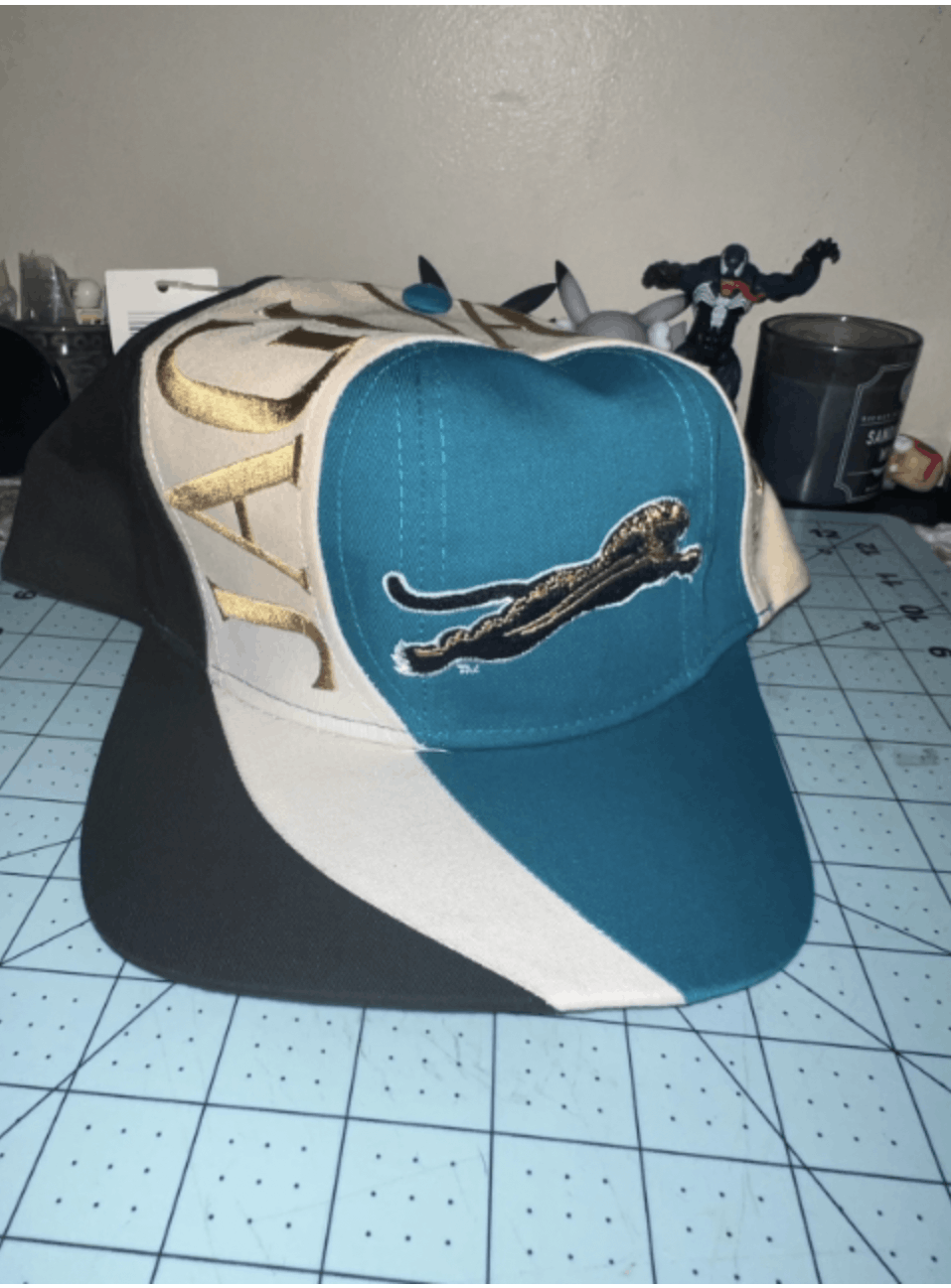 Jacksonville Jaguars Leather NFL Snapback with Tags