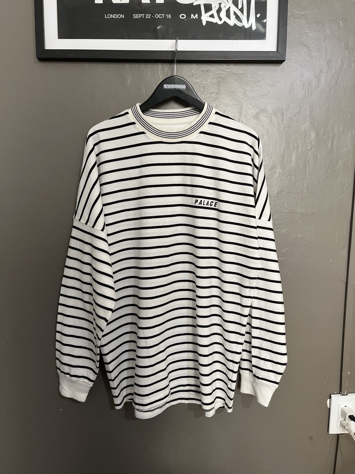 Shops palace striped longe sleeve