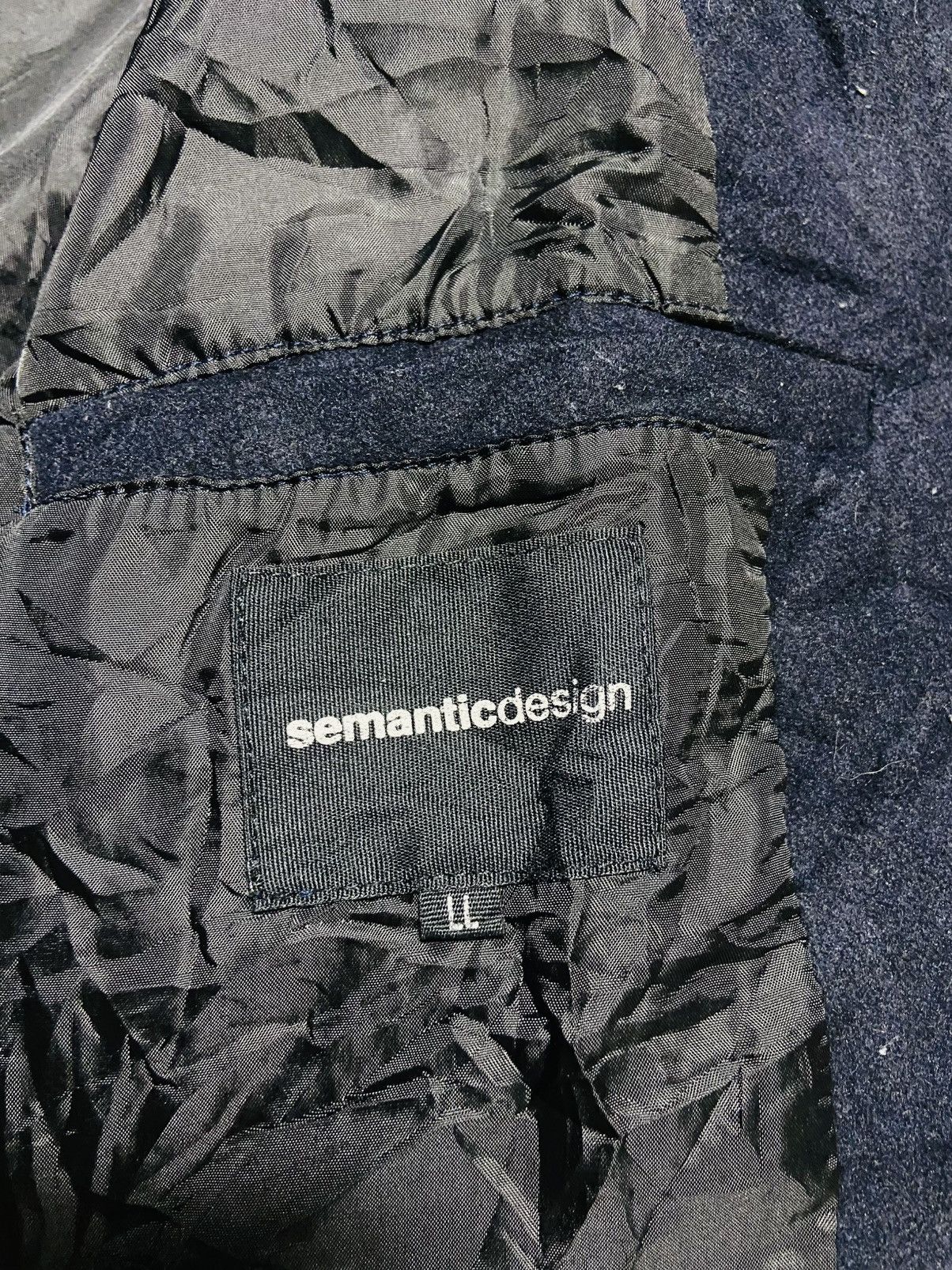 semanticdesign Semantic Design Wool Jacket Size US L / EU 52-54 / 3 - 11 Thumbnail