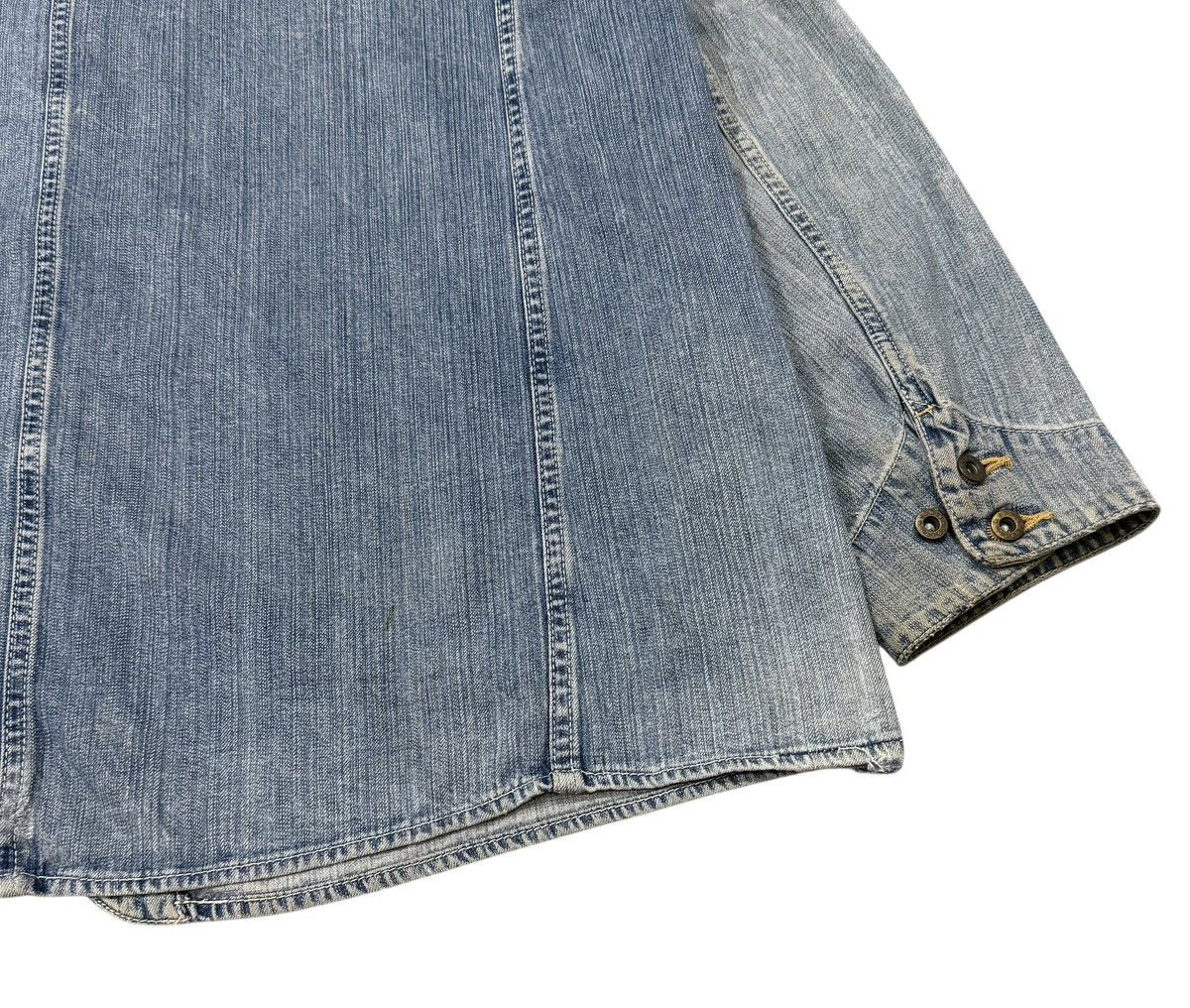 Edwin Vintage Edwin Chore Worker Distressed Denim Jacket Size US M / EU 48-50 / 2 - 15 Thumbnail