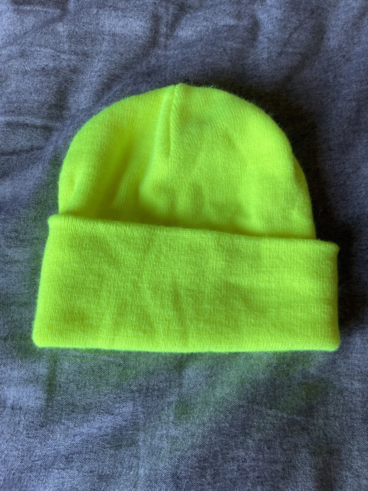 Carhartt Carhartt Hat Winter Beanie Cuffed Knit Neon Workwear Outdoor Size ONE SIZE - 2 Thumbnail