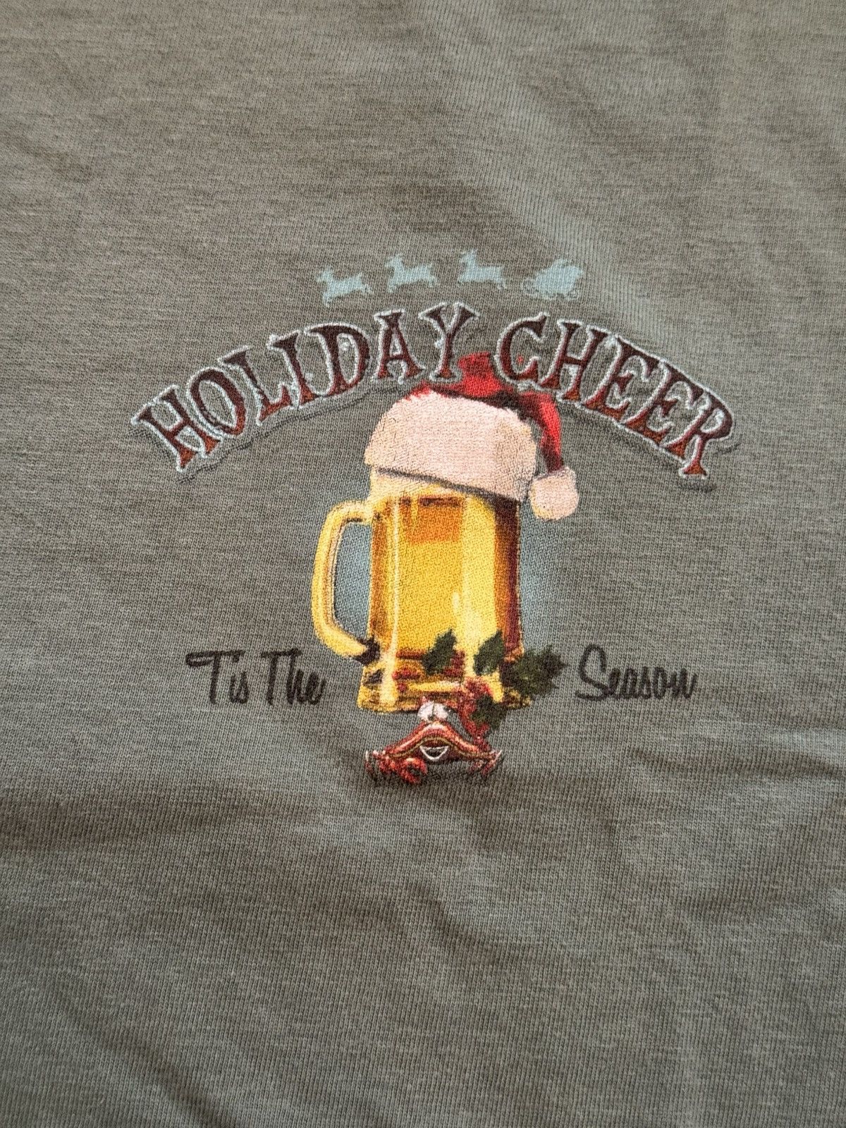 Paradise × Tommy Bahama × Vintage ‘Tis The Season (For Beers!) Hawaiian Xmas Party Vintage Tee Size US L / EU 52-54 / 3 - 15 Thumbnail