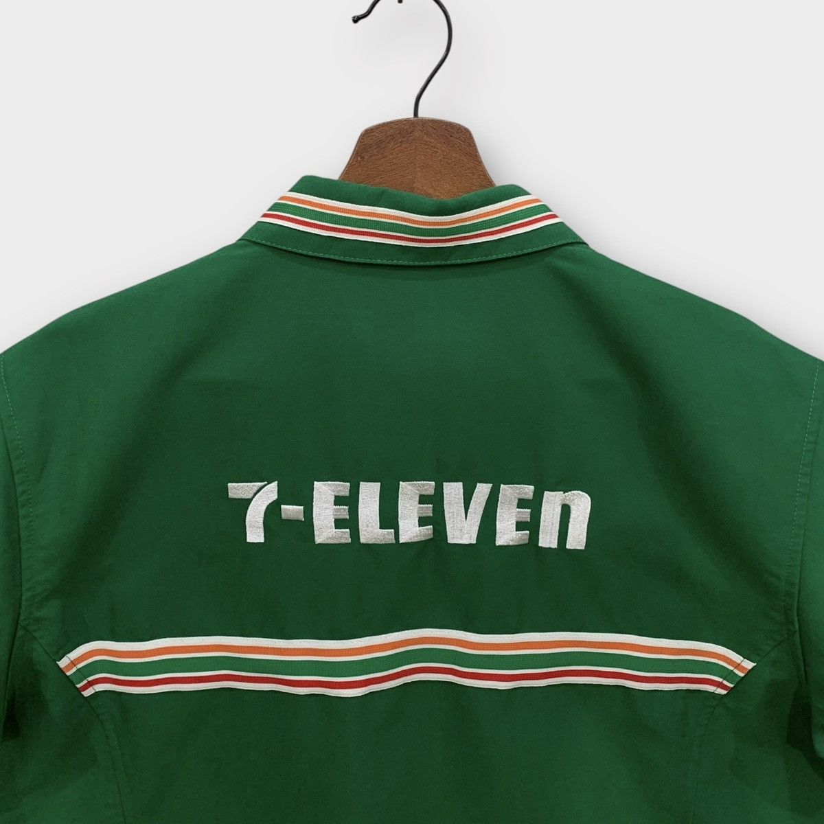 Seven 7 VINTAGE SEVEN ELEVEN UNIFORM WORKERS CASUAL SHIRT Size US L / EU 52-54 / 3 - 6 Thumbnail