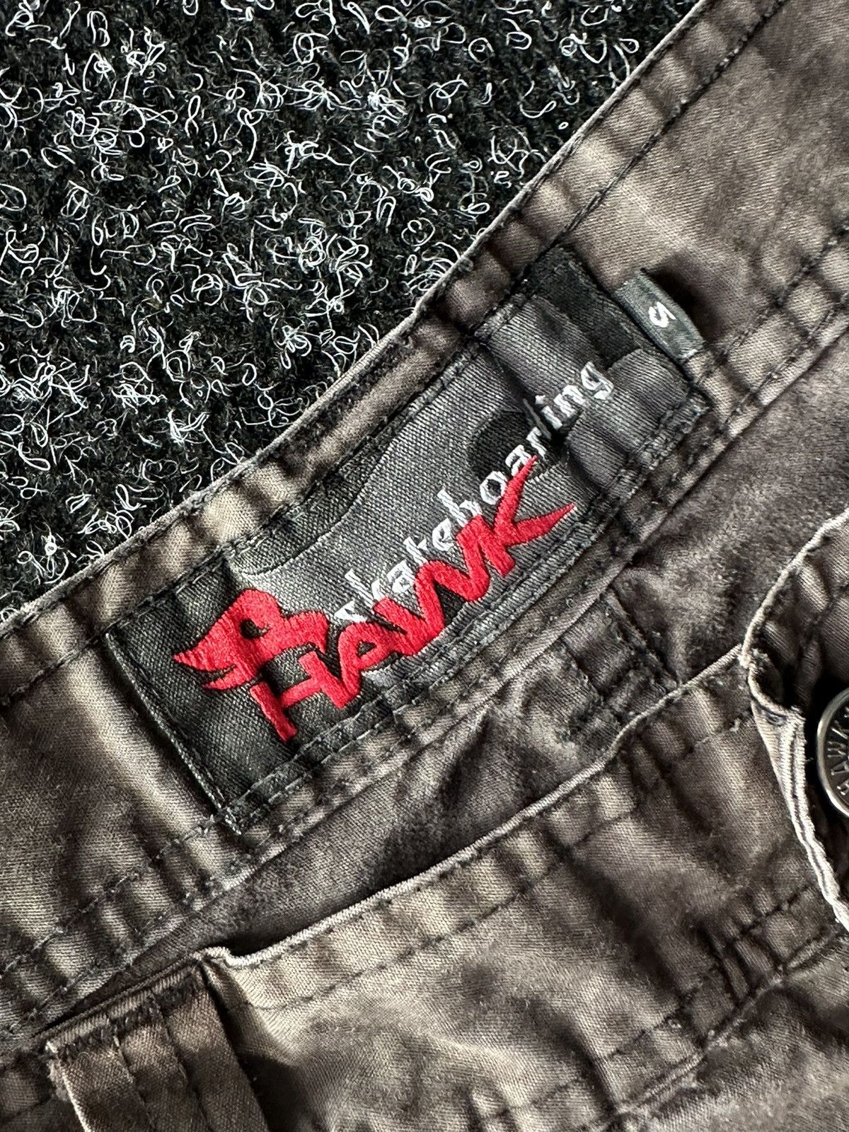 JNCO × Tony Hawk × Vintage Crazy Rare Hawk Plaid JNCO Style Skater Shorts Essential Y2K Size US 31 - 6 Thumbnail