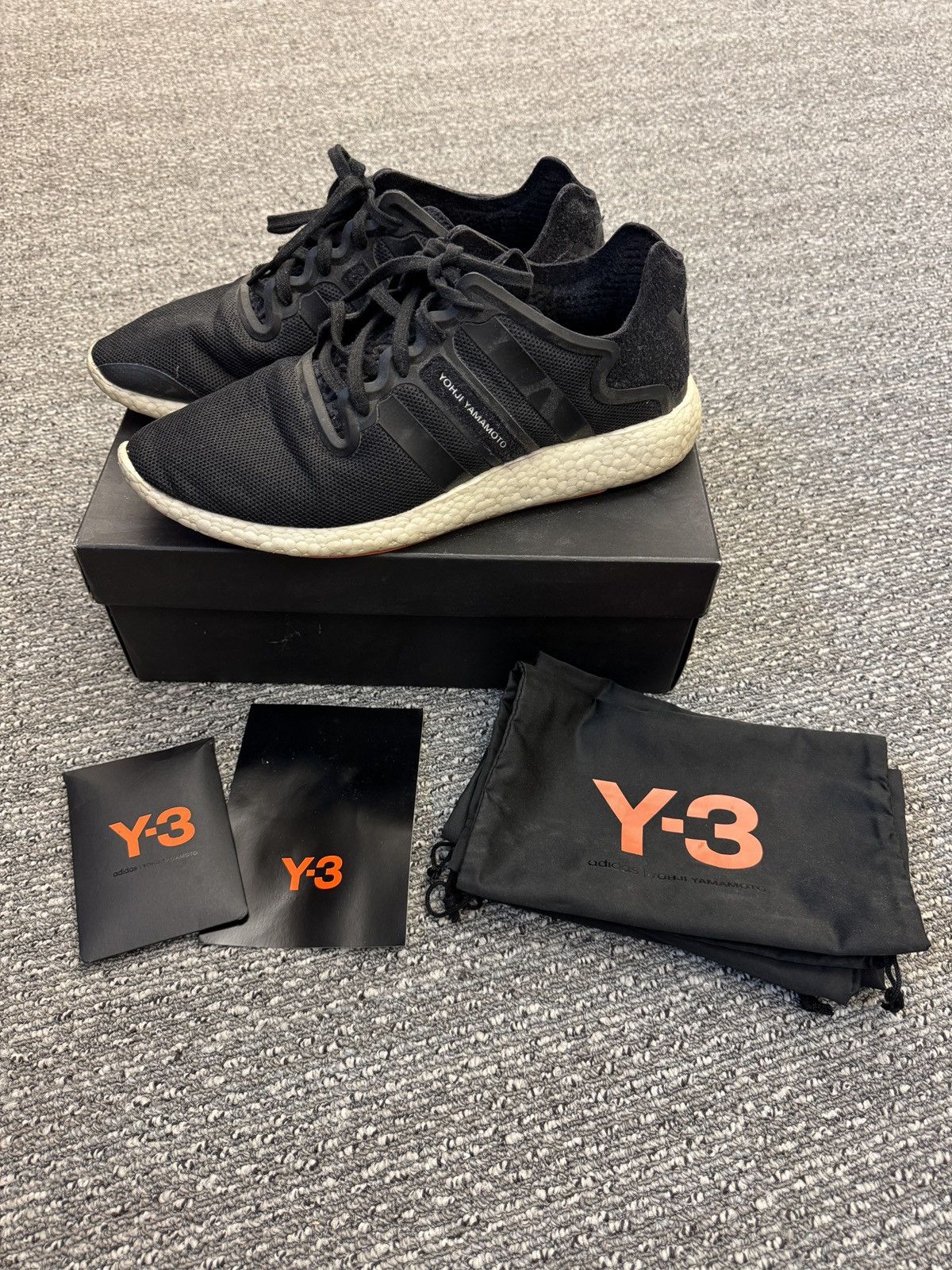 Adidas × Y-3 × Yohji Yamamoto Yohji Yamamoto Adidas Mei Cowhide