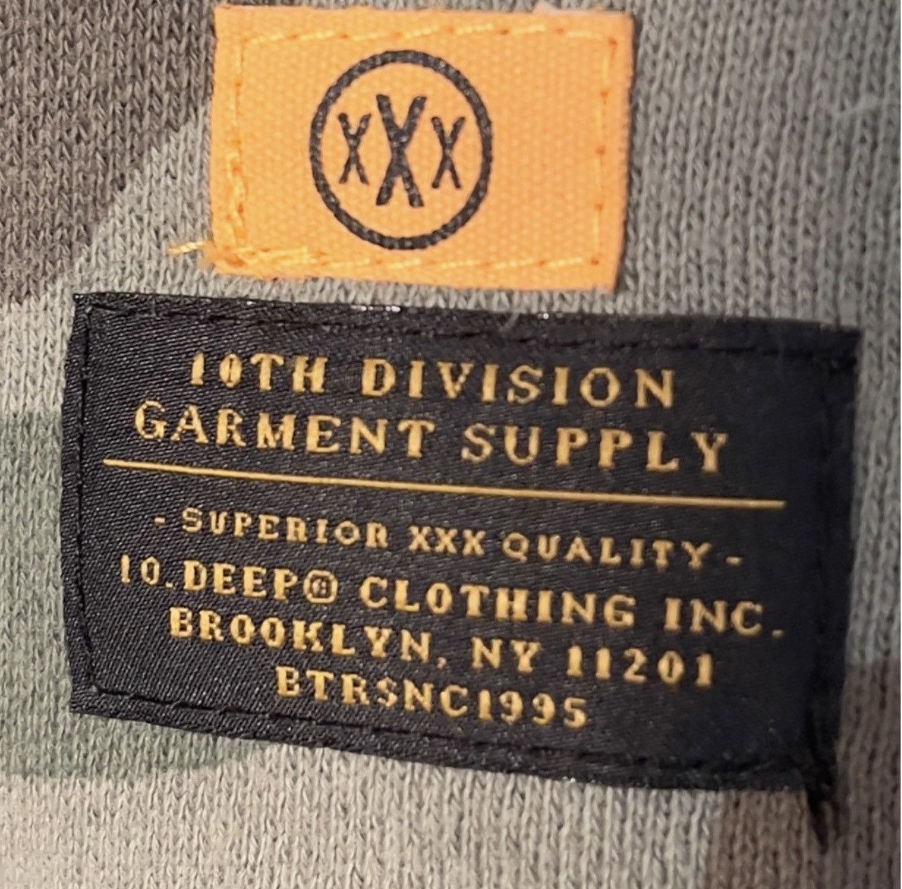 10 Deep 10.DEEP NEW YORK GREEN CAMO PULLOVER SIZE XL Size US XL / EU 56 / 4 - 6 Thumbnail