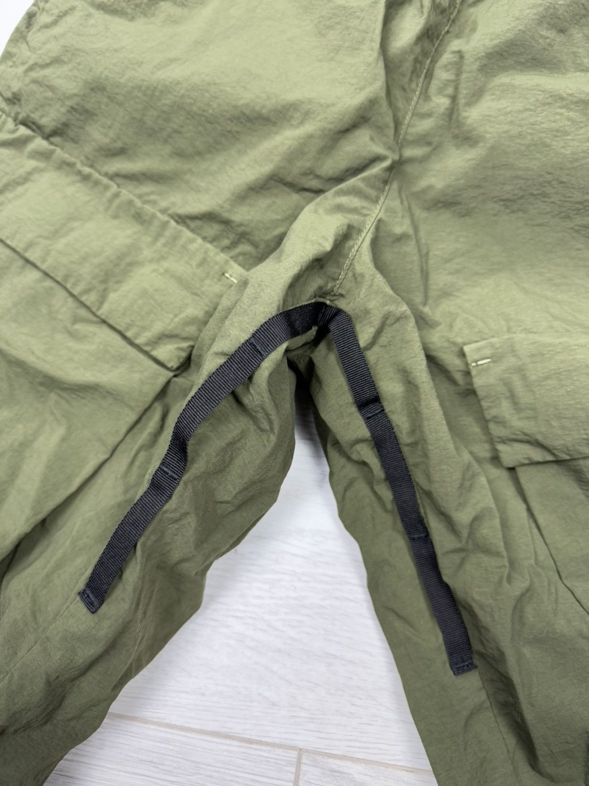 Japanese Brand × Nemen Nemen_ Green Cargo Shorts Size S Size US 30 / EU 46 - 4 Thumbnail