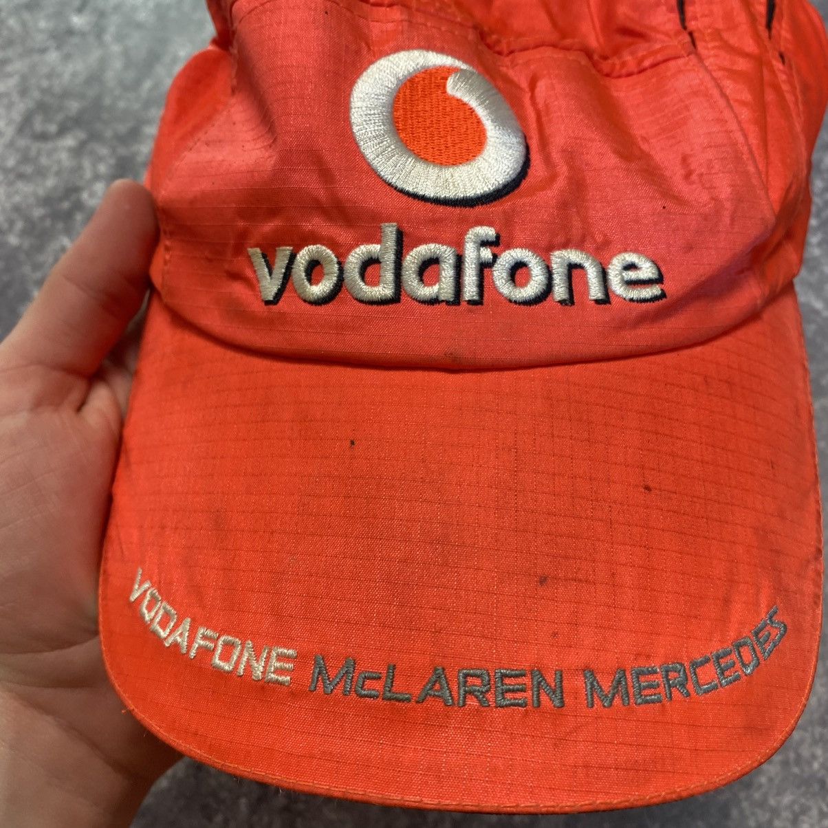 Mercedes-Benz × Vintage Vintage Mercedes McLaren Vodafone Red racing cap Size ONE SIZE - 5 Thumbnail