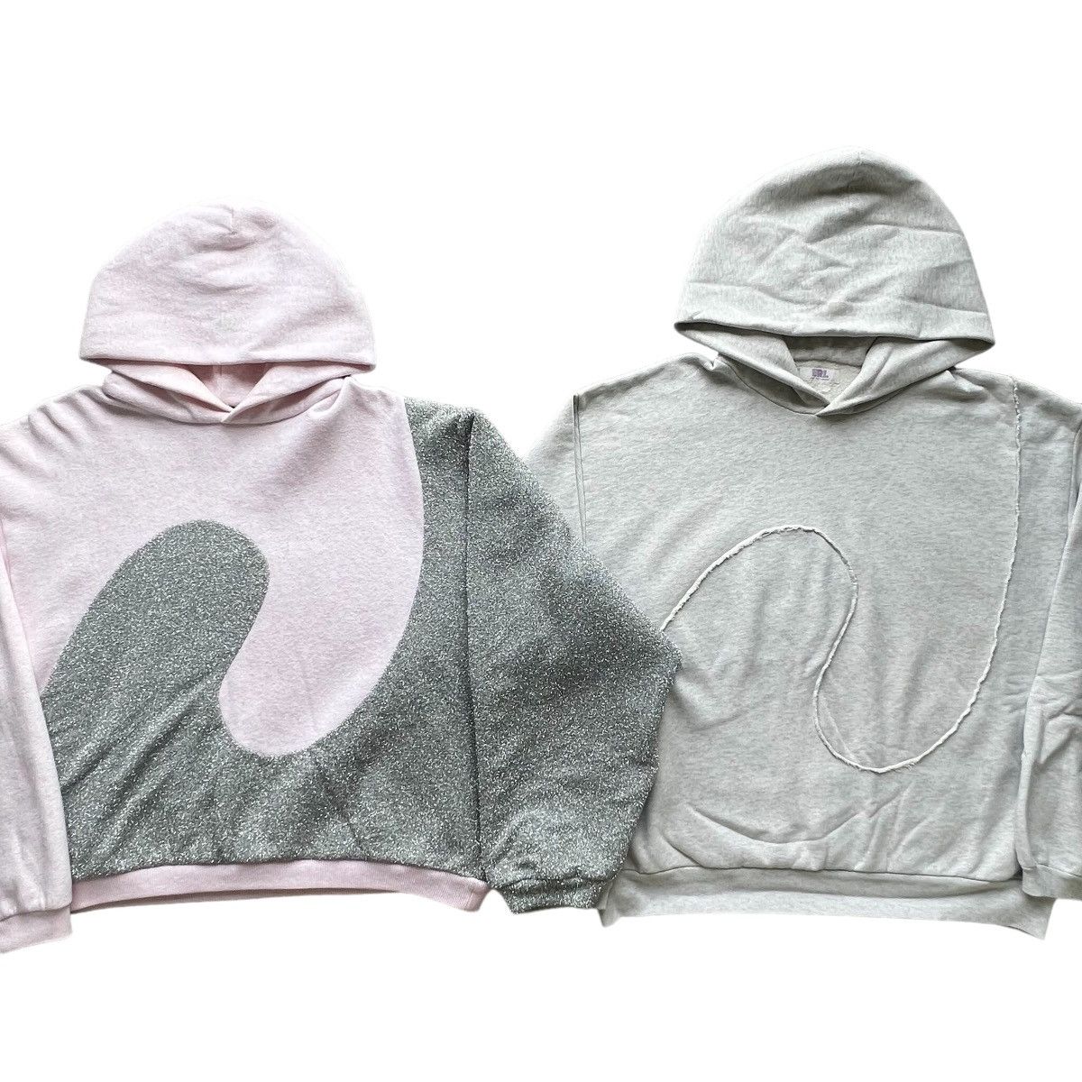 Dior × ERL DIOR ERL 22SS SWIRI WAVEHOODIE white pink/ silver Size US L / EU 52-54 / 3 - 11 Thumbnail