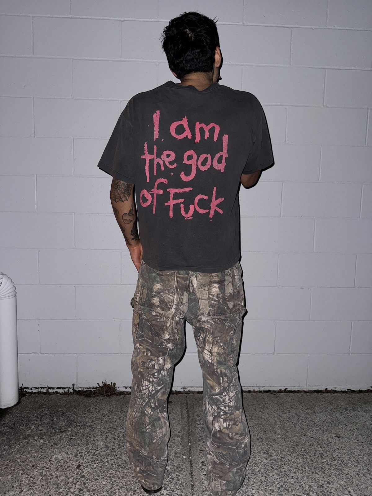 Vintage VINTAGE 1996 I AM GOD OF FUCK MARILYN MANSON GRAIL Size US XL / EU 56 / 4 - 4 Thumbnail