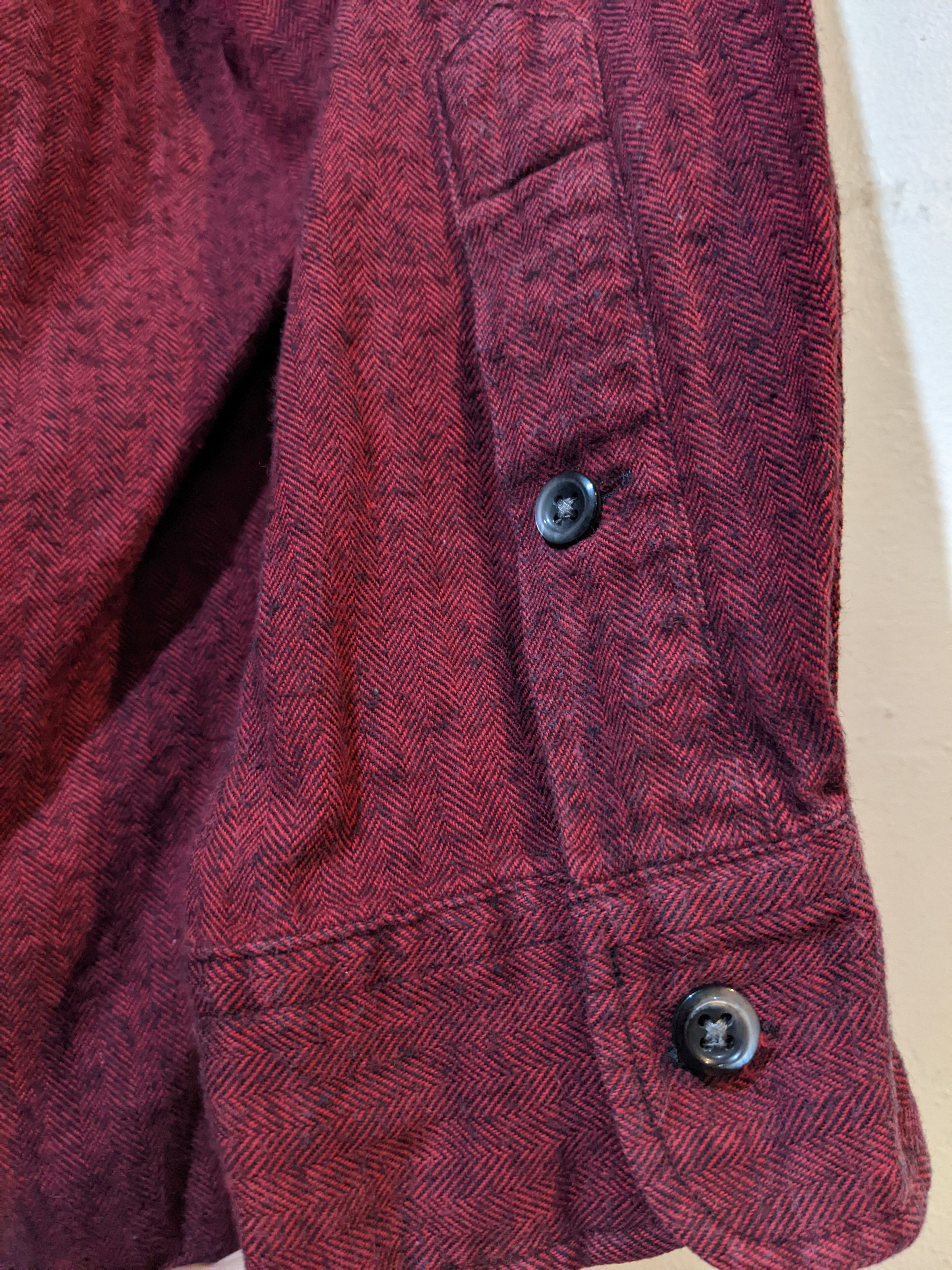RRL Ralph Lauren Double RL Herringbone Shirt Size US M / EU 48-50 / 2 - 6 Thumbnail