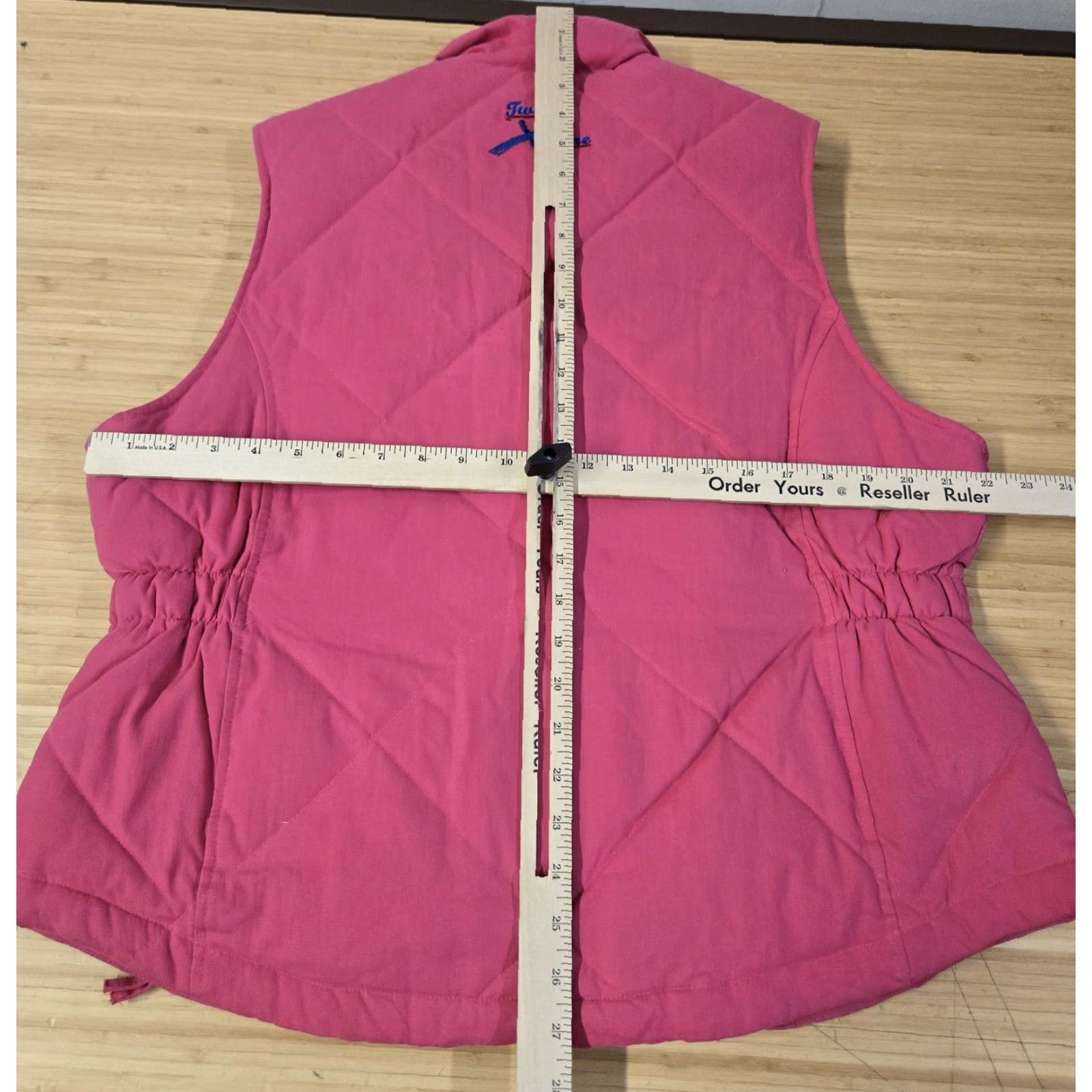 Vintage TWENTY XTREME Outerwear Vest Womens 2XL Pink Quilted Down Puffer Outdoor Casual Jacket/Coat Style Vest Size XXL / US 16-18 / IT 52-54 - 4 Thumbnail