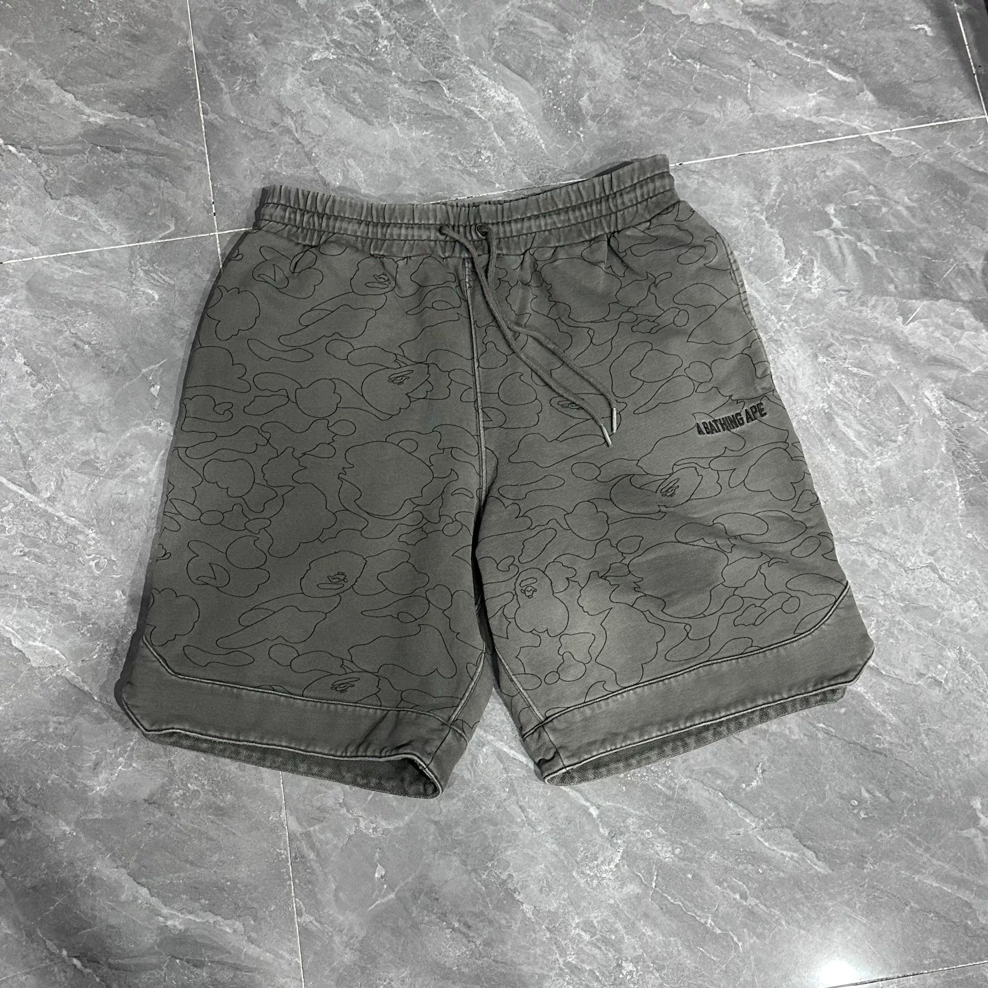 Bape Bape Limited Edition Embroidered Shorts Size US 36 / EU 52 - 1 Thumbnail
