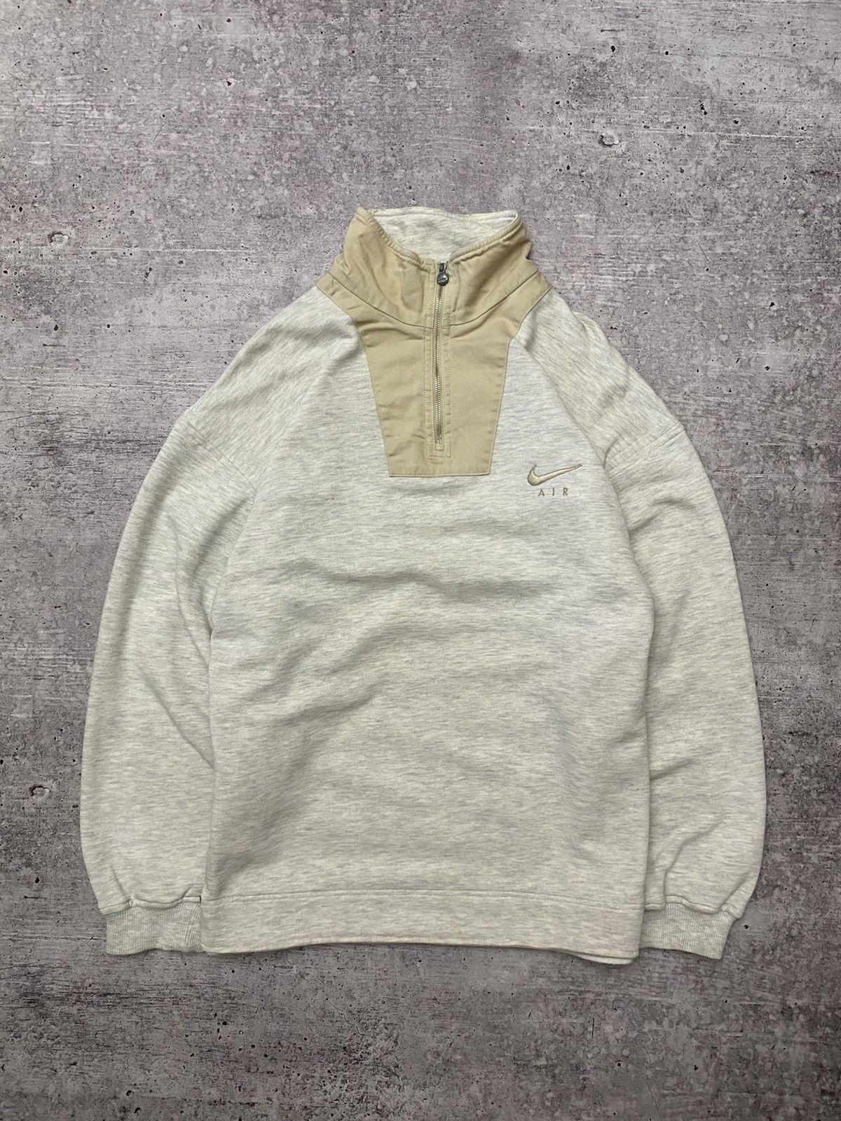 Nike × Vintage 🔥NIKE AIR VINTAGE ZIP SWEATSHIRT Size US L / EU 52-54 / 3 - 1 Thumbnail