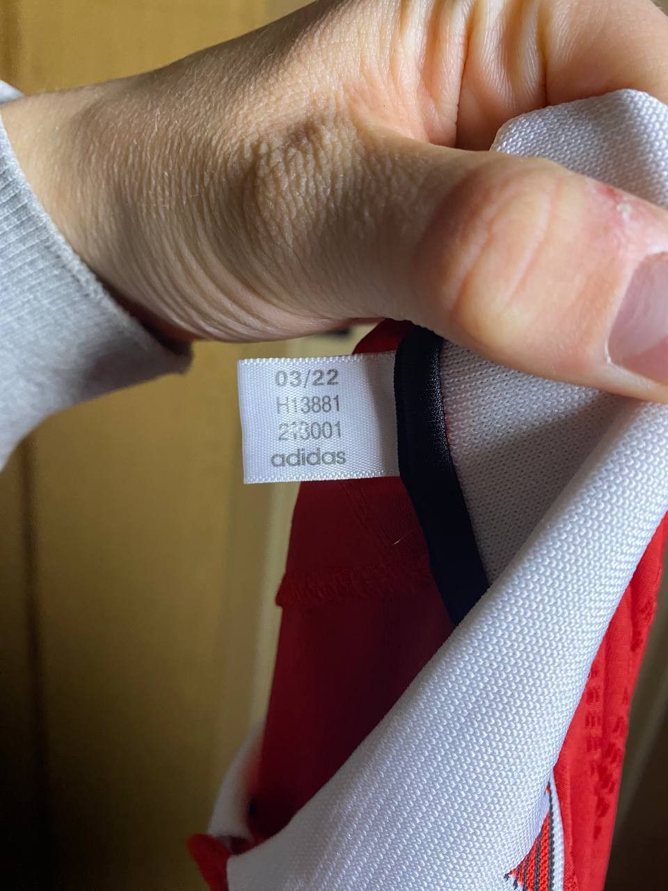 Adidas ⚽️ Manchester United Home Jersey 22/23 — Adidas Authentic ⚽️ Size US XL / EU 56 / 4 - 9 Thumbnail