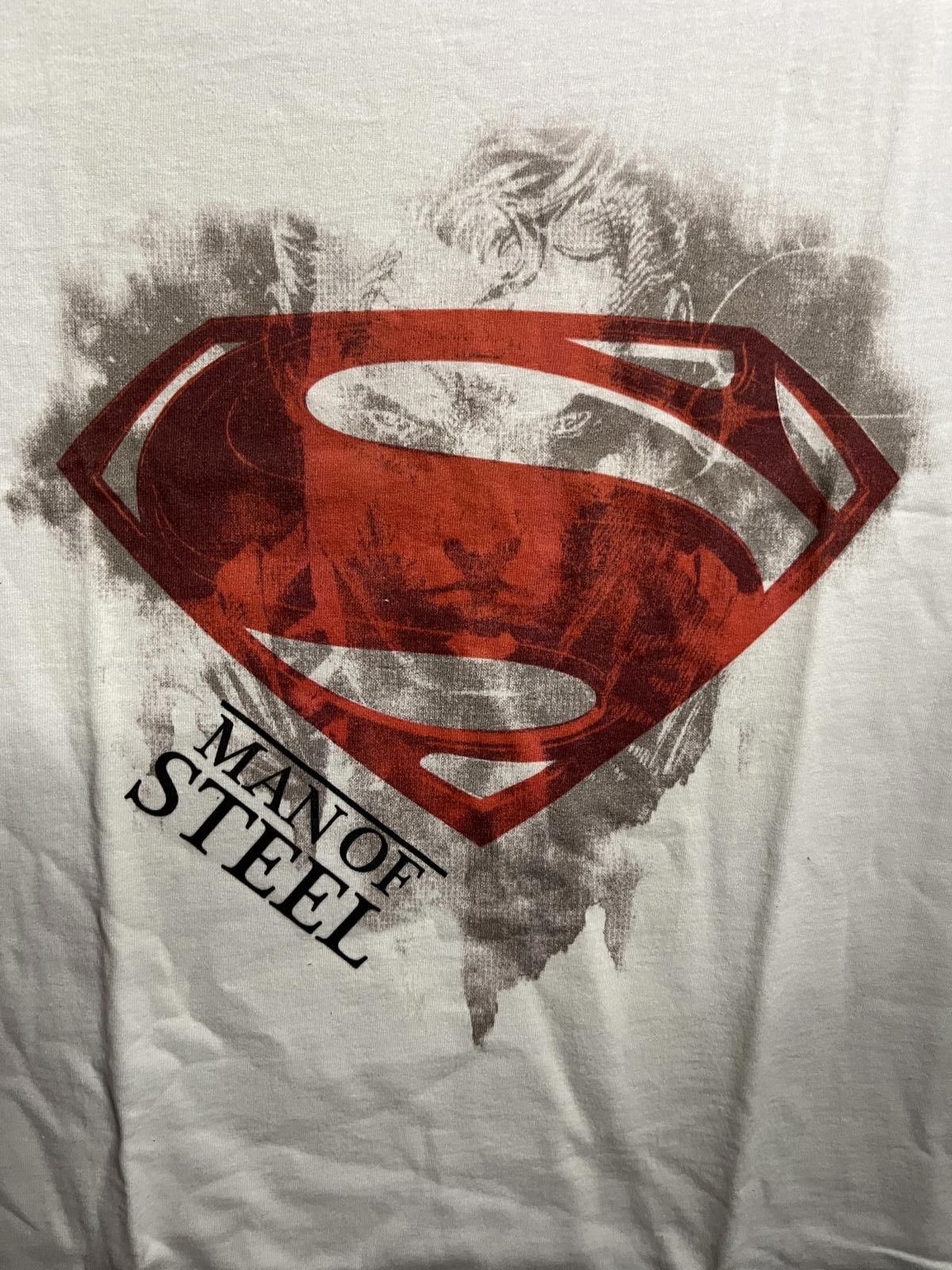 Designer Henry Cavill Superman Promo T-shirt Man of Steel Movie 2013 Size US L / EU 52-54 / 3 - 4 Thumbnail