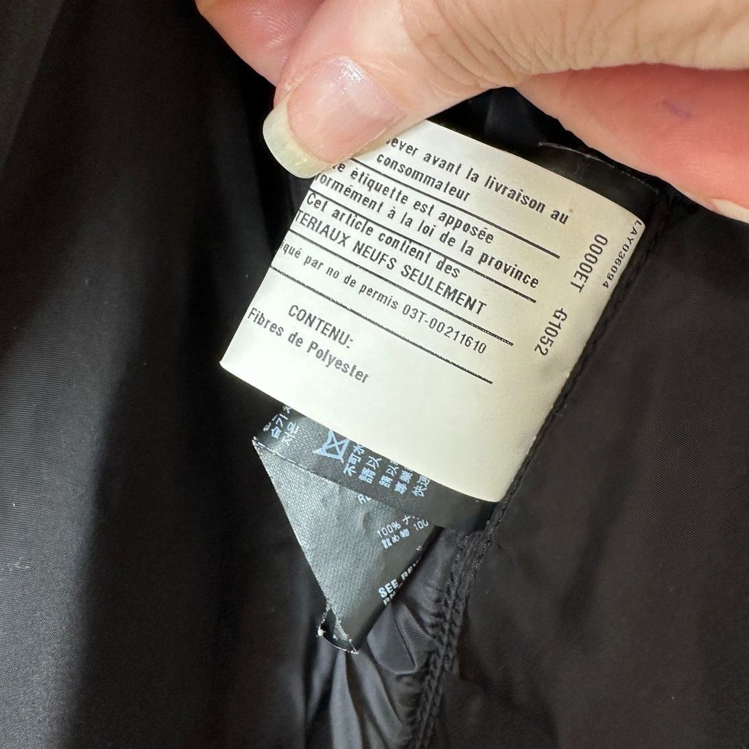Prada Prada Black Polyester Hooded Long Line Rain Jacket 42 / L Size US L / EU 52-54 / 3 - 11 Thumbnail