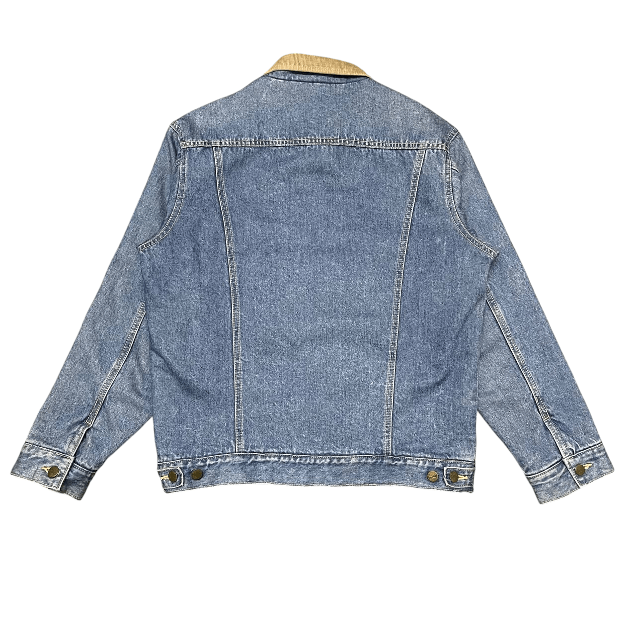 Japanese Brand Vintage Blue Way Blanket Lined Denim Trucker Jacket Size US L / EU 52-54 / 3 - 10 Thumbnail