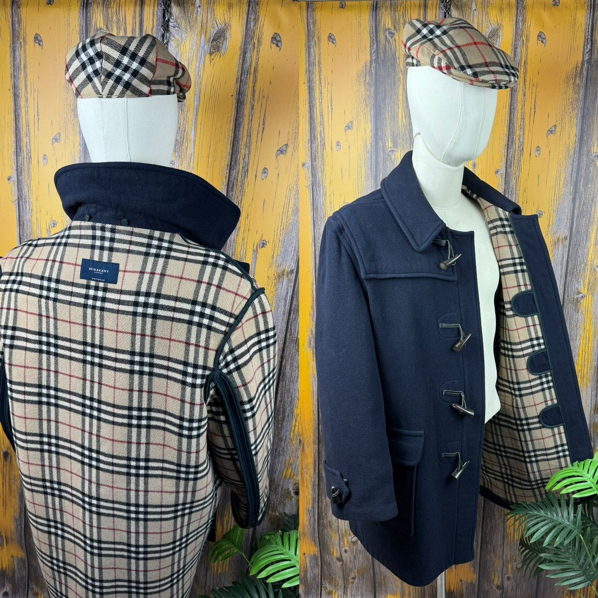 Burberry Burberry London Nova Check Vintage Coat Trench Size US L / EU 52-54 / 3 - 1 Thumbnail