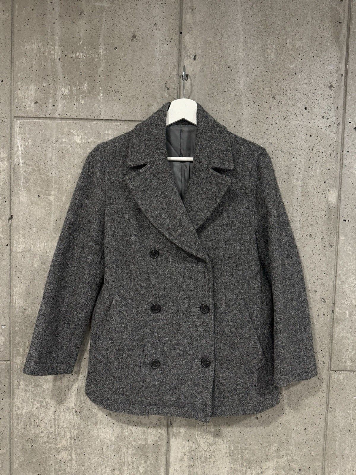 Margaret Howell Margaret Howell x Harris Tweed Wool Coat Grey Women's M Size XS / US 0-2 / IT 36-38 - 1 Thumbnail