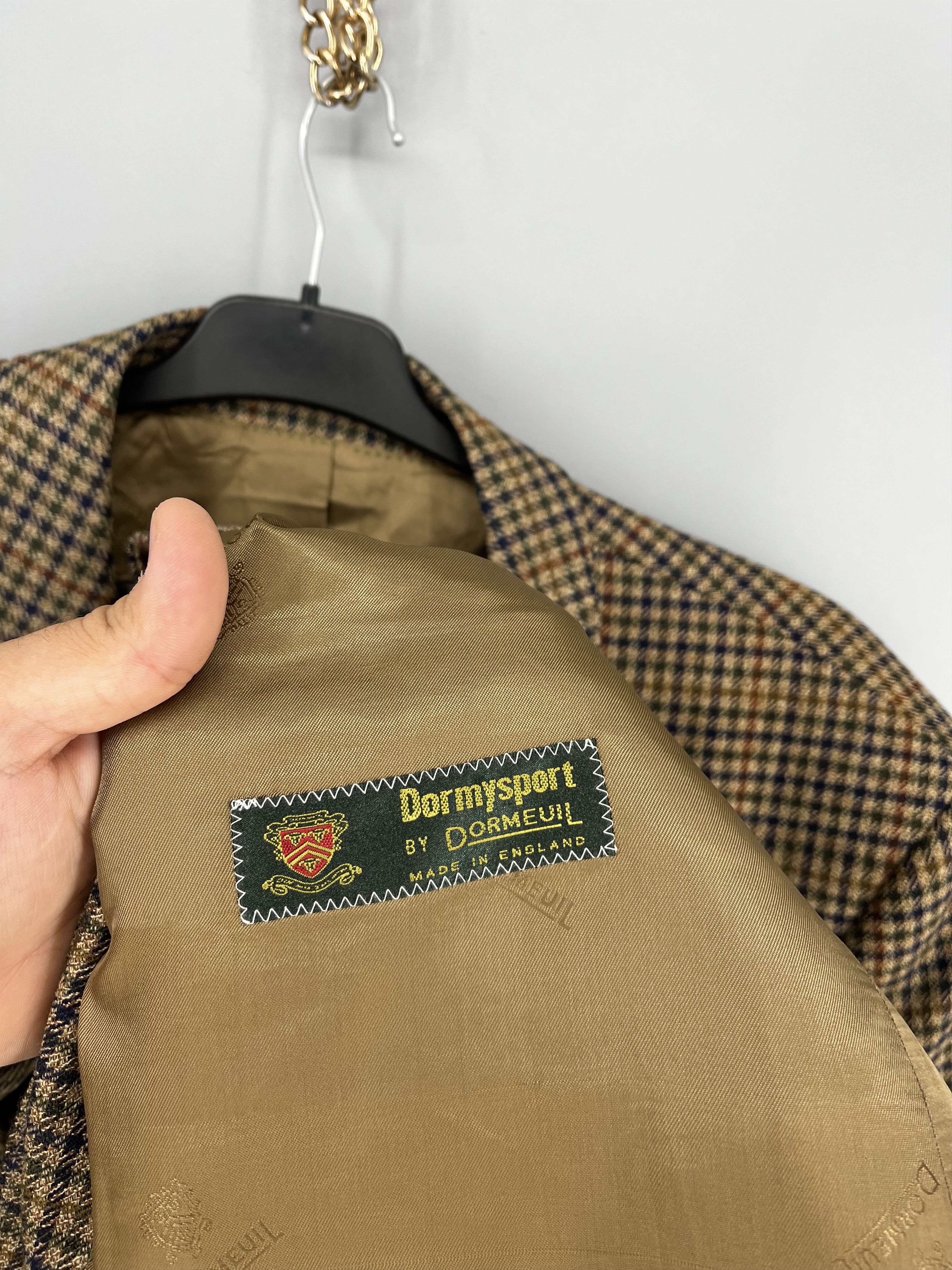 SHINE LUXURY Dormeuil Dormysport Paris Jacket - Green - UK52 Size 52S - 10 Thumbnail