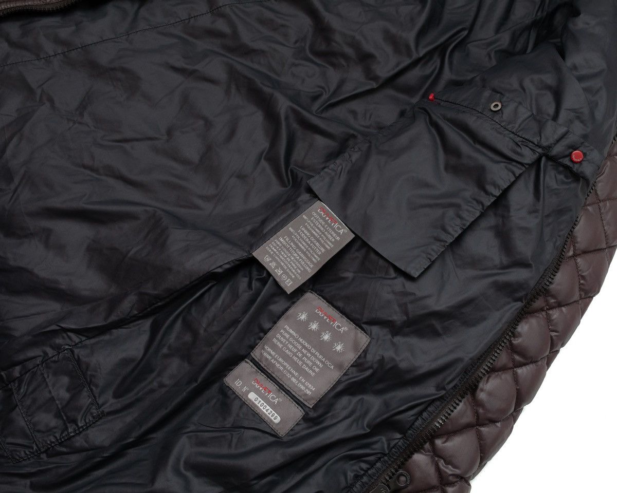Duvetica DUVETICA Quilted Down Jacket with Fur Hood Trim Size S / US 4 / IT 40 - 8 Thumbnail