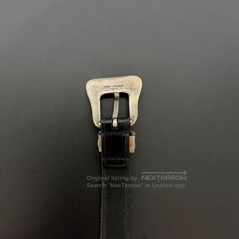 Saint Laurent Paris Saint Laurent Paris Carved Belt i Size ONE SIZE - 4 Thumbnail