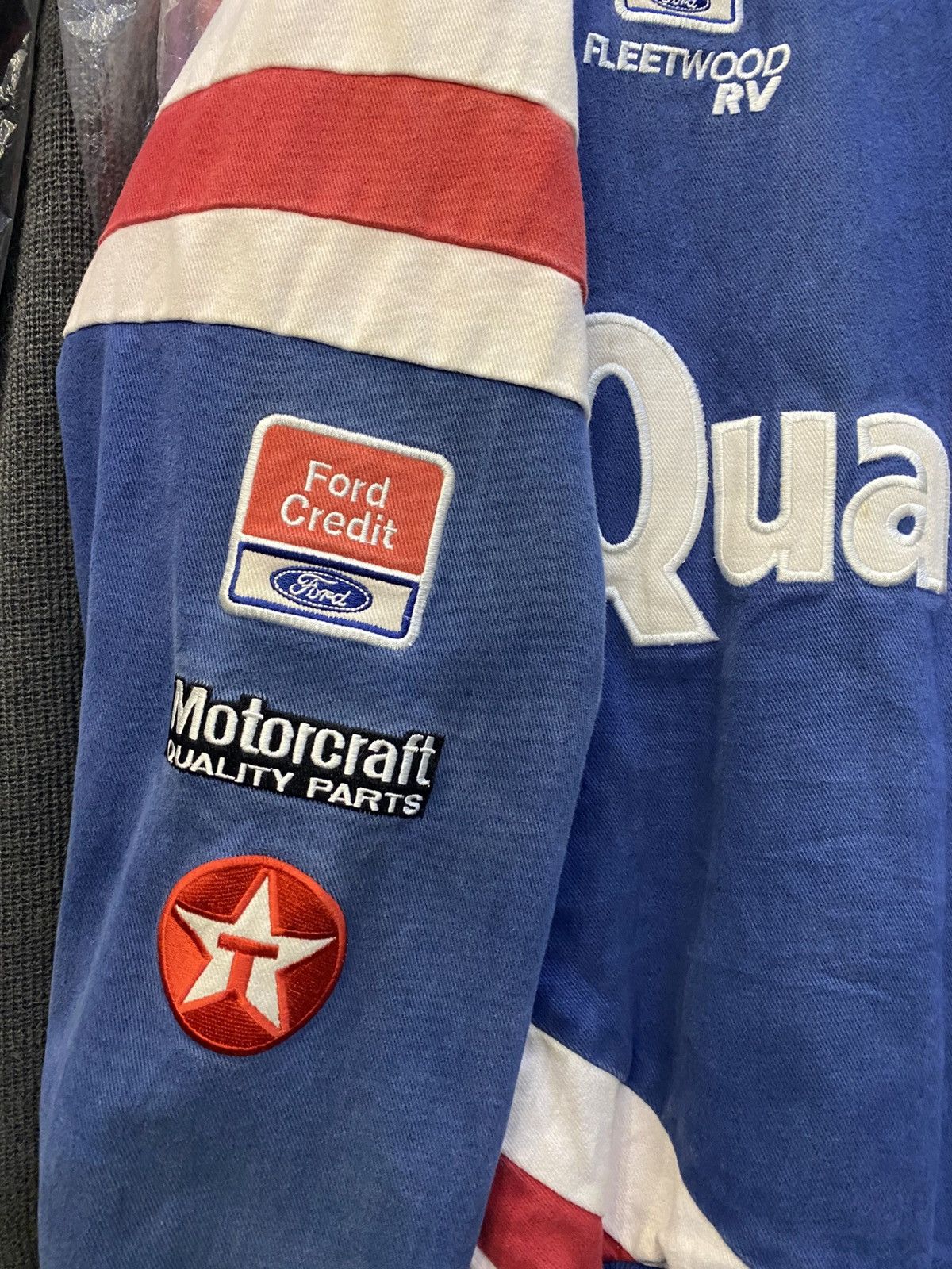NASCAR OFFER ME NOW ‼️VTG NASCAR Racing Jacket Ford 🔥 Size US XL / EU 56 / 4 - 4 Thumbnail