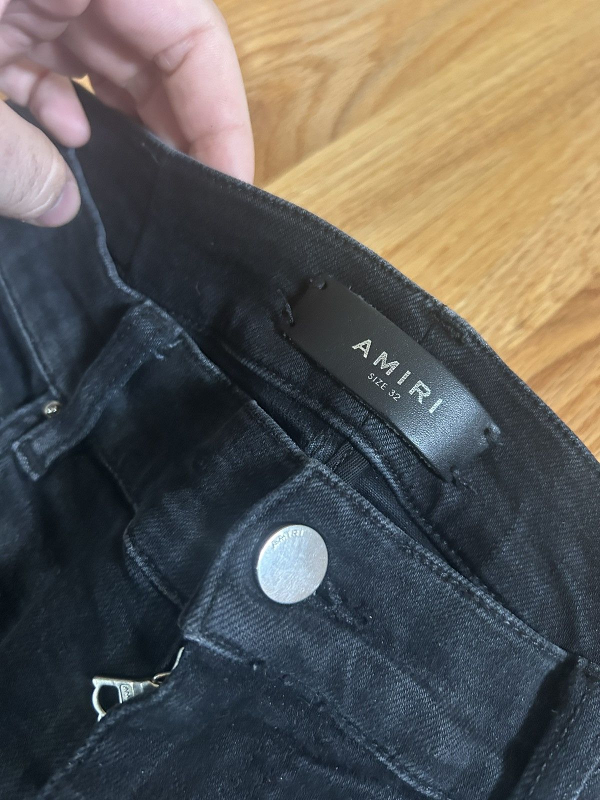 Amiri Black Amiri Jeans Denim Size US 32 / EU 48 - 3 Thumbnail