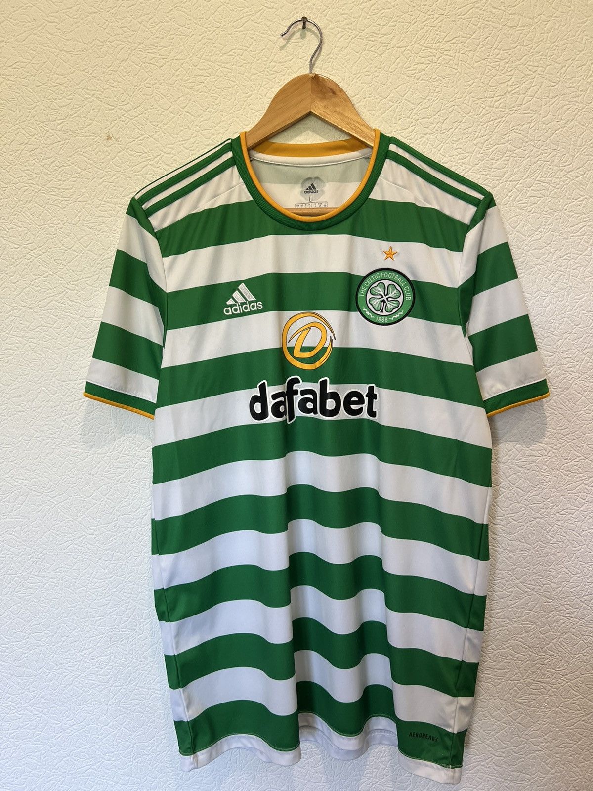 Adidas Celtic Adidas 2020/2021 Home Kit Soccer Jersey Football Size US L / EU 52-54 / 3 - 1 Thumbnail