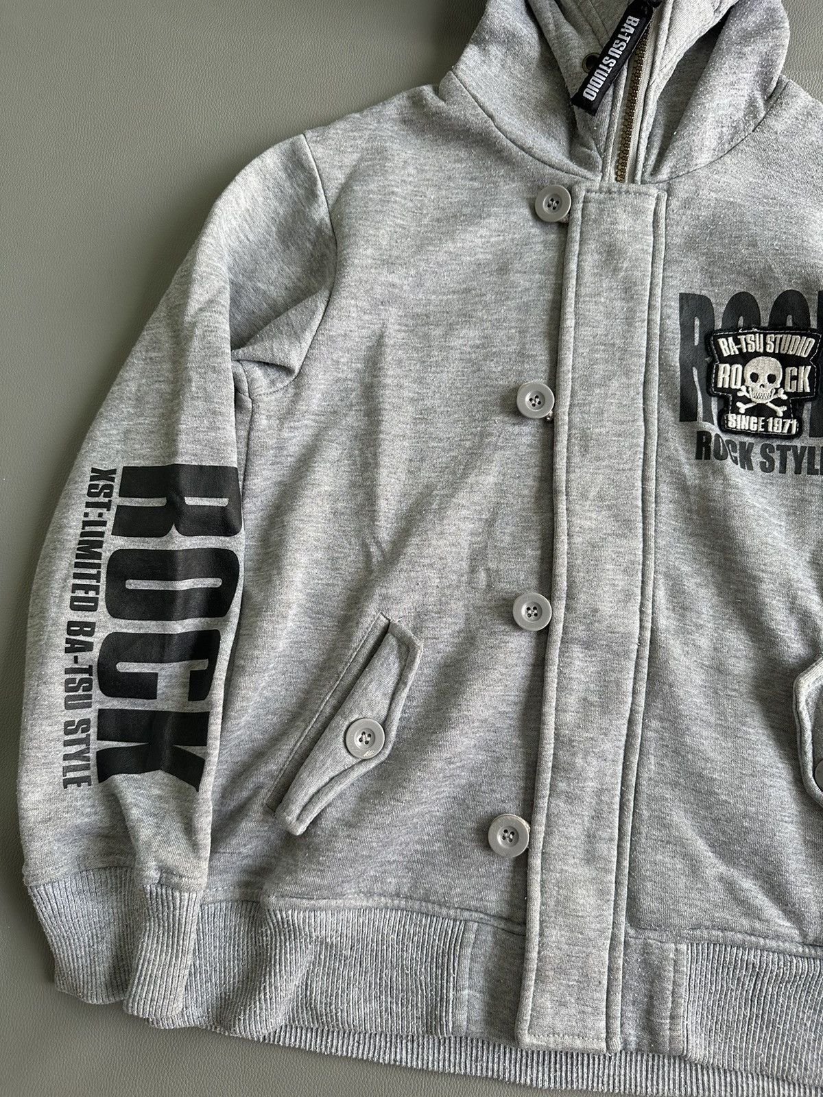 14th Addiction BA-TSU STUDIO SKULL POEM ZIP NINJAS HOODIE IFSIX LGB STYLE Size US S / EU 44-46 / 1 - 5 Thumbnail