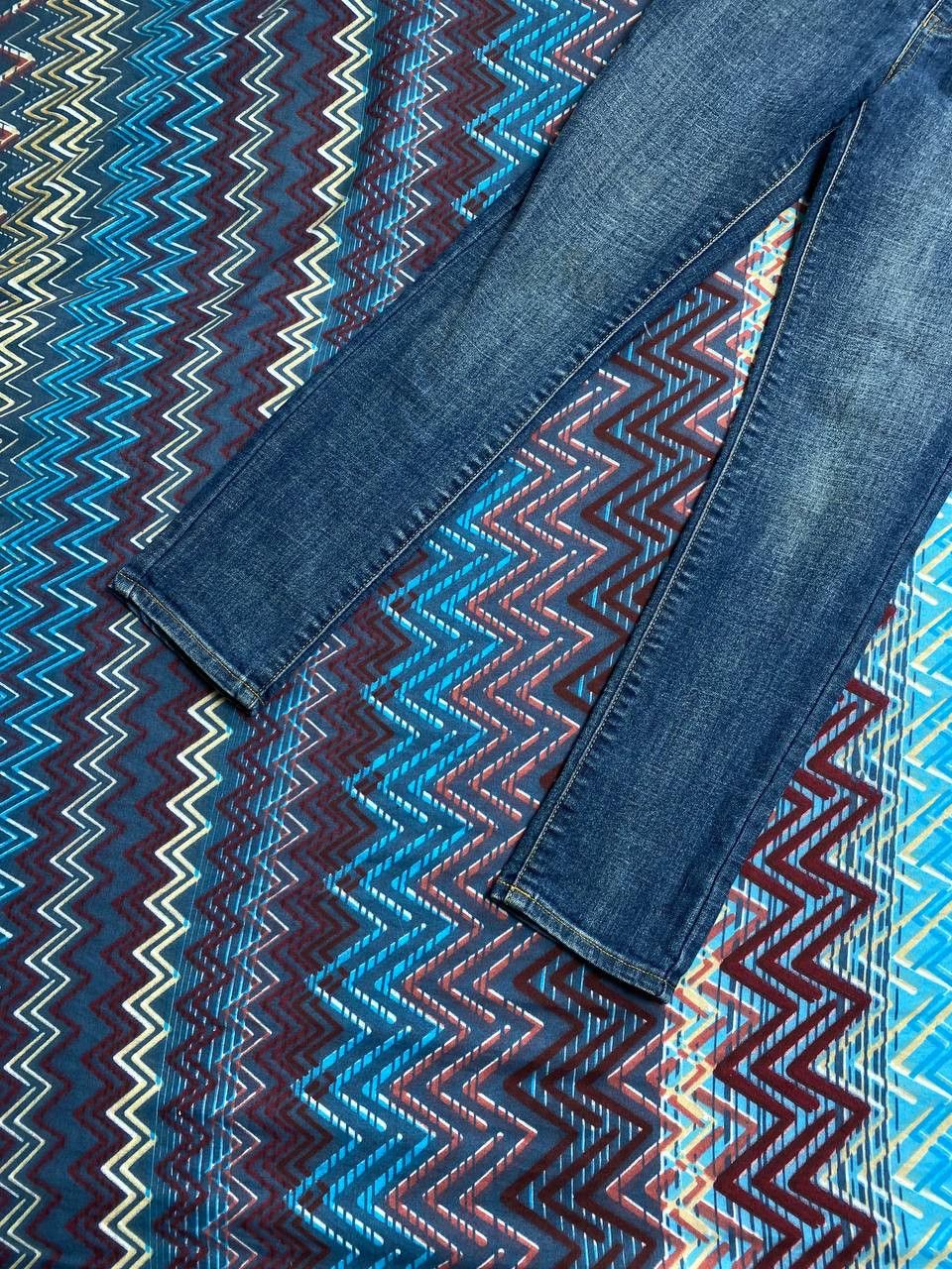 Levi's × Vintage Levi's 721 High Rise Skinny Cropped Denim Jeans Size 25" / US 0 / IT 36 - 14 Thumbnail