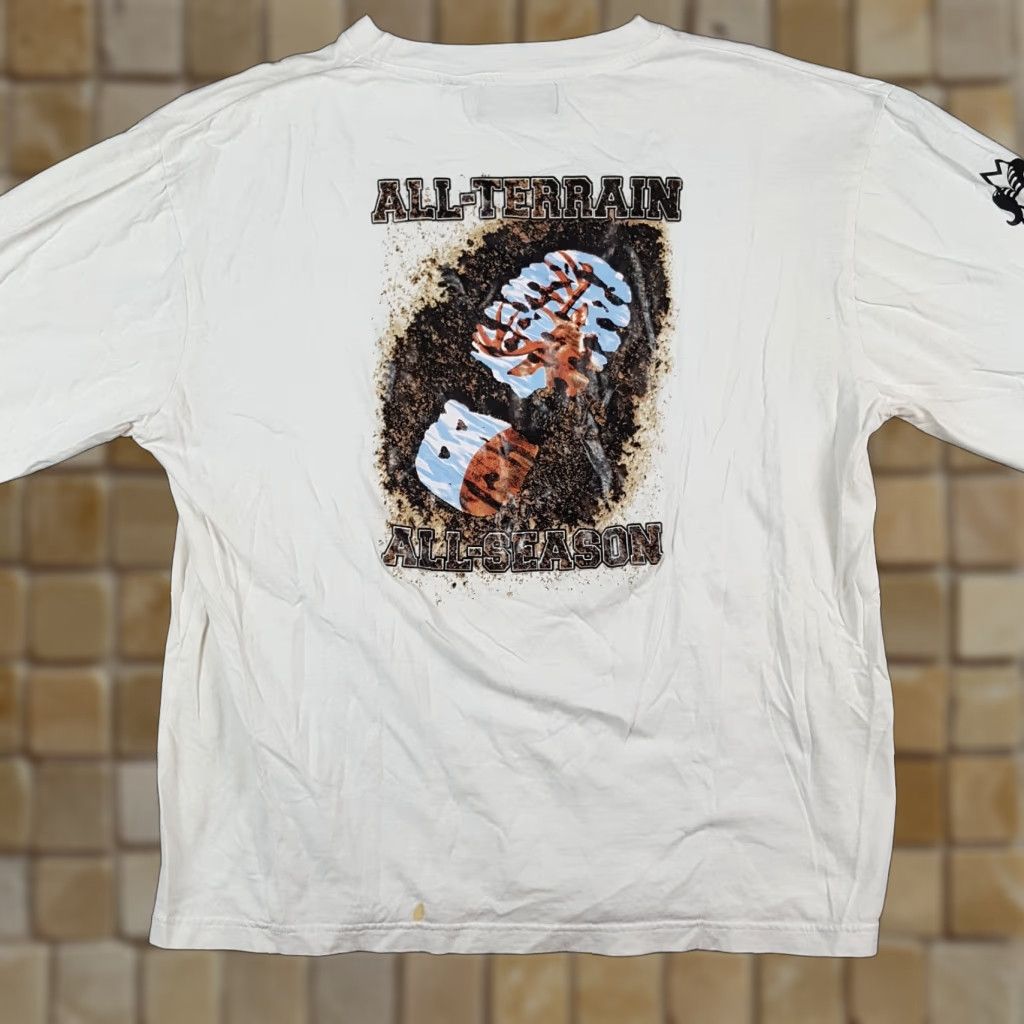 Vintage Vintage Rocky Men's XL Long Sleeve T-Shirt Deer Hunting Art Y2K Outdoor 90s Retro Cotton Size US XL / EU 56 / 4 - 1 Thumbnail