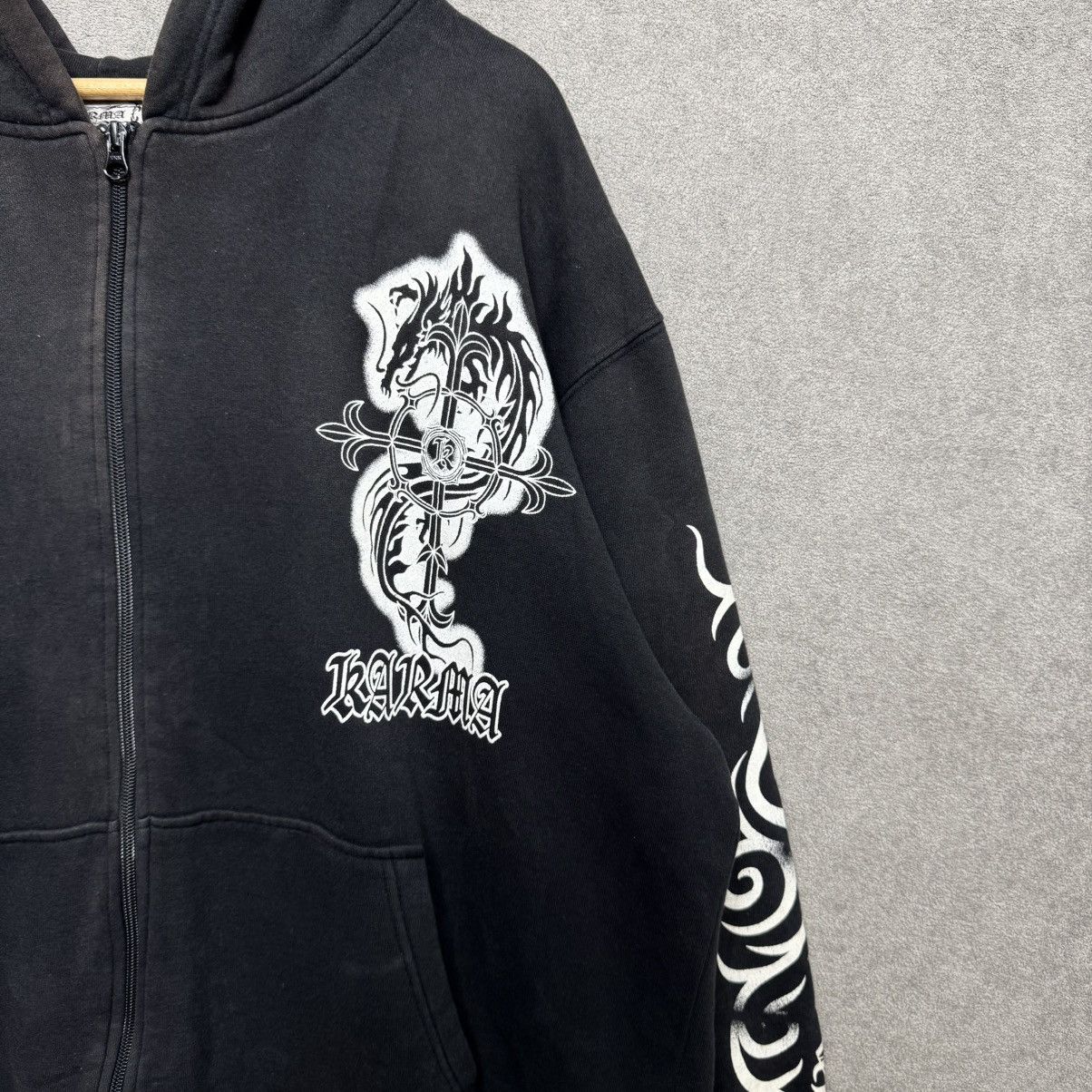 If Six Was Nine Karma Ifsix Lgb Style Oversized Fit Black XXL Zip Hoodie Size US XXL / EU 58 / 5 - 5 Thumbnail