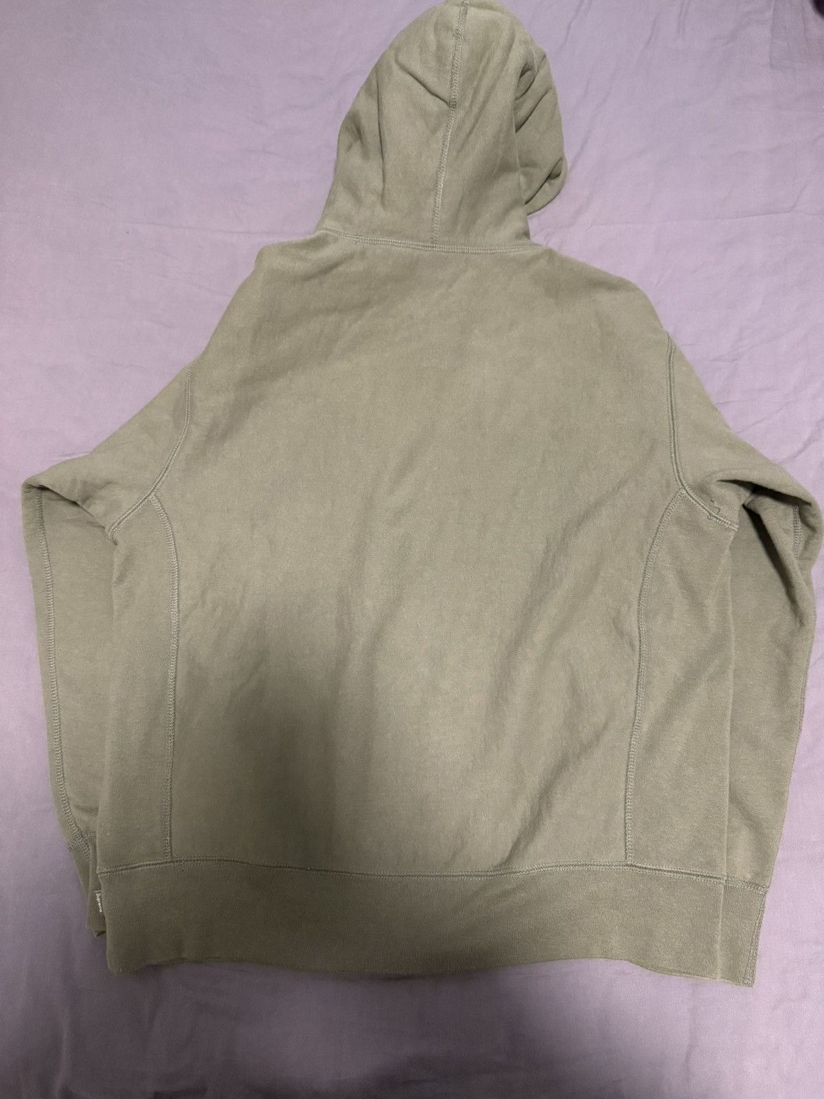 Supreme Supreme Olive cross box logo hooded sweatshirt hoodie Size US M / EU 48-50 / 2 - 5 Thumbnail